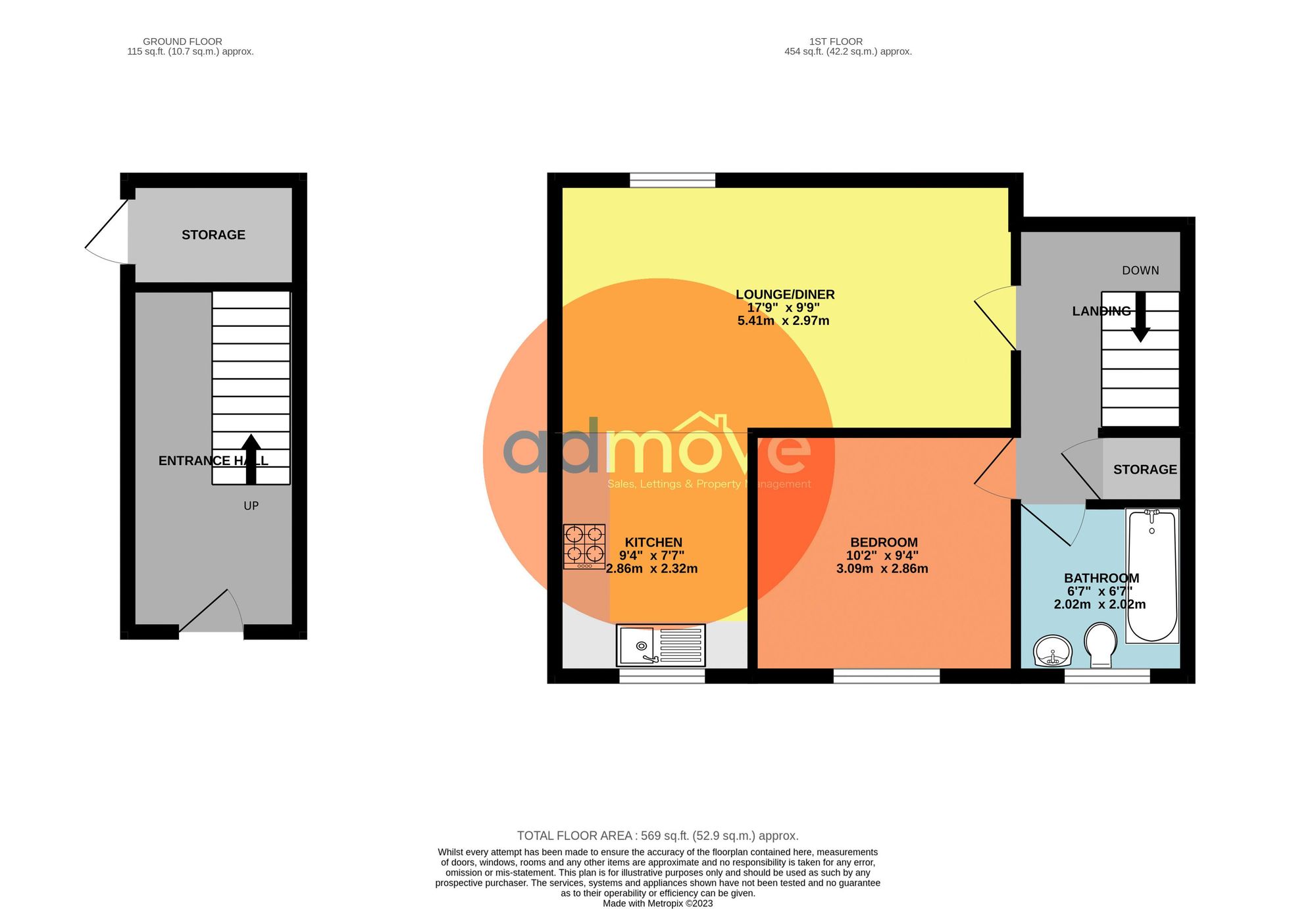 6 Janson Place, Altrincham floorplan
