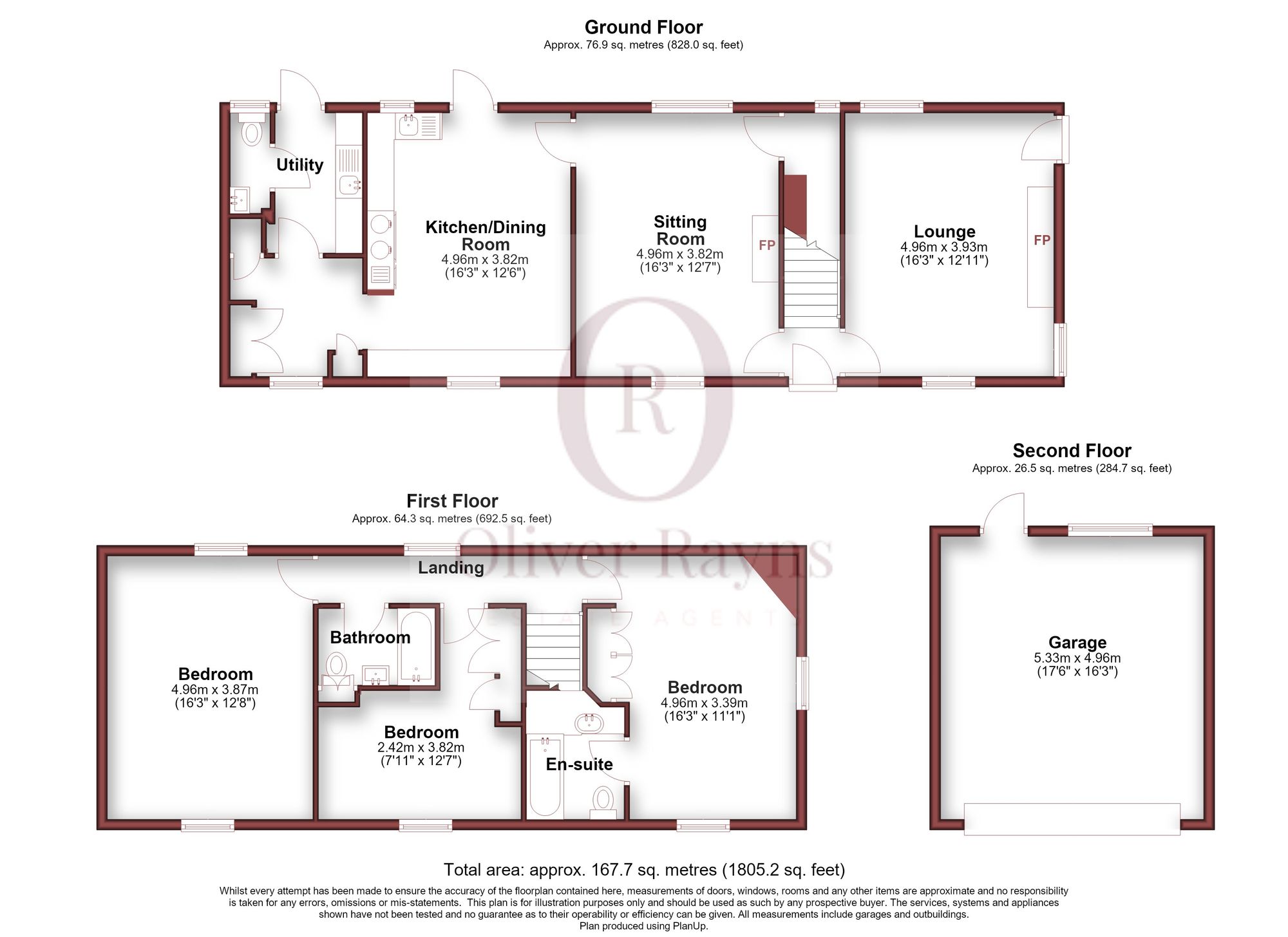 Hall Farmhouse Drayton Road, Market Harborough floorplan