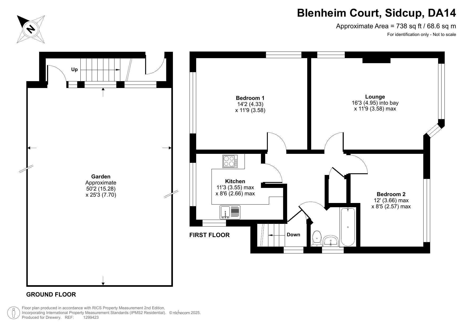 4, Blenheim Court, Sidcup floorplan