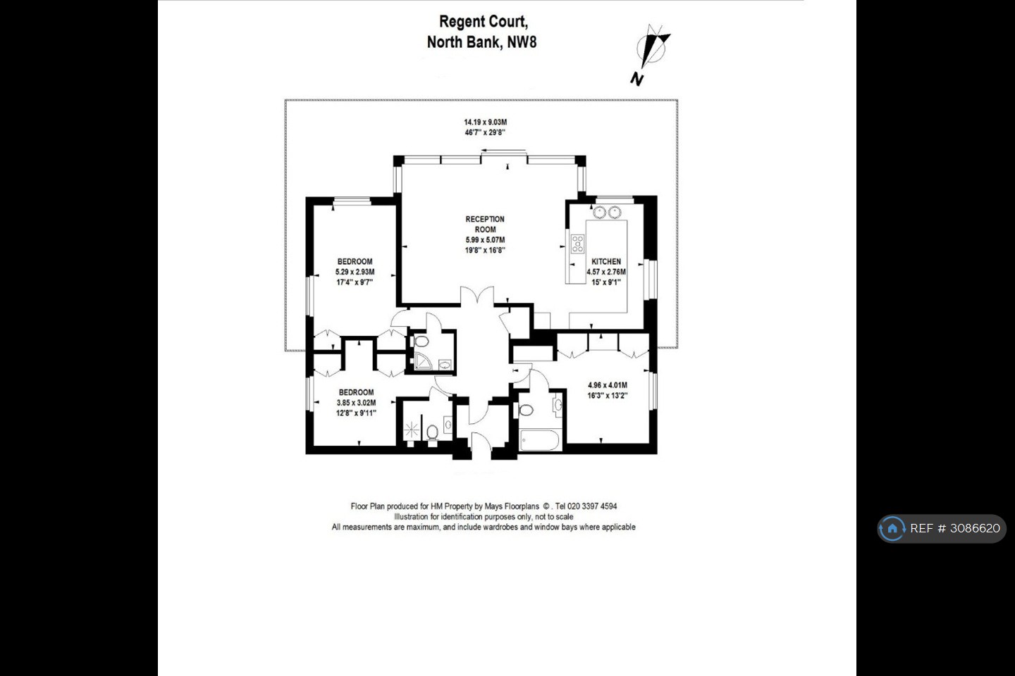 Regent Court North Bank Lodge Road, London floorplan