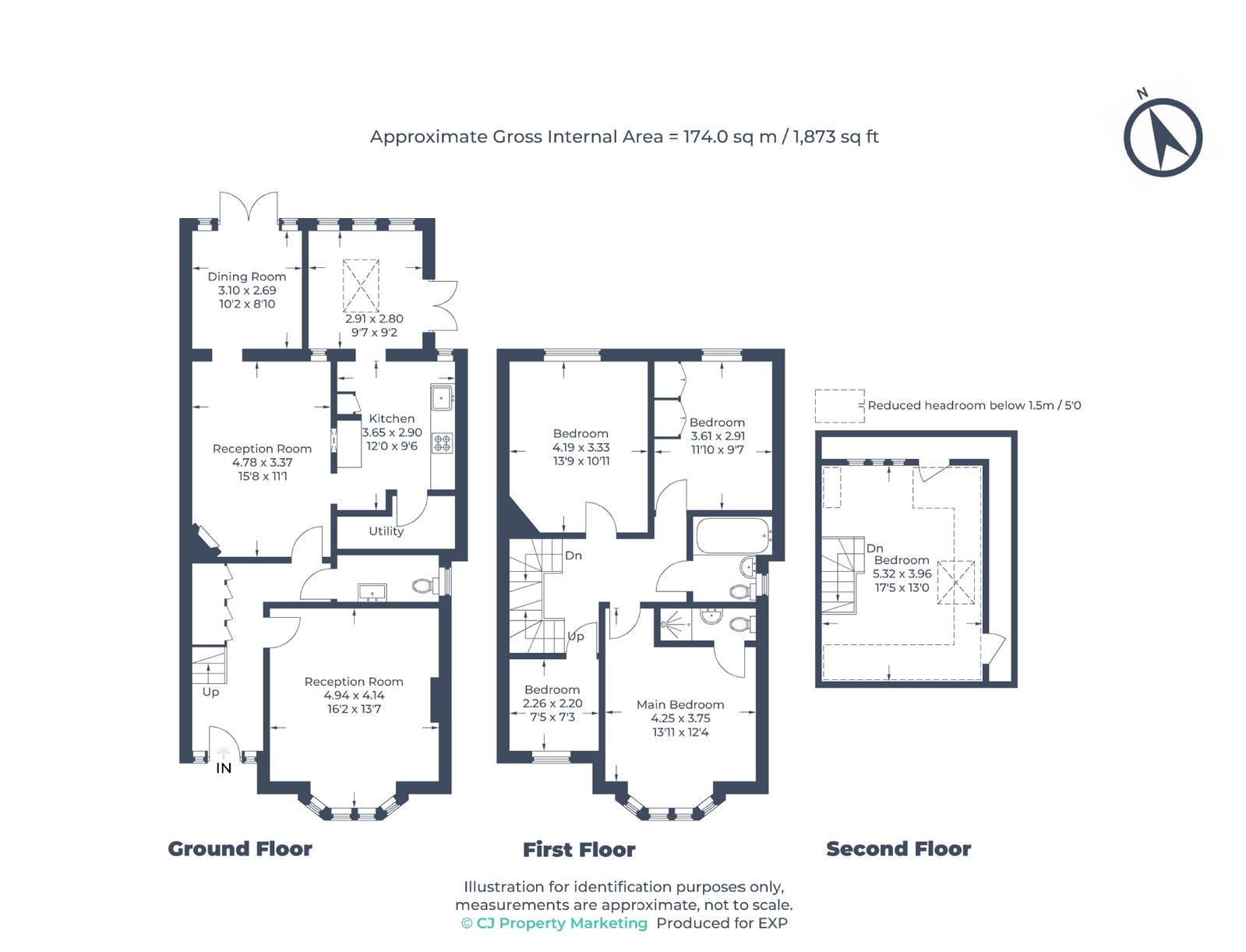 48, Chester Road, Northwood floorplan
