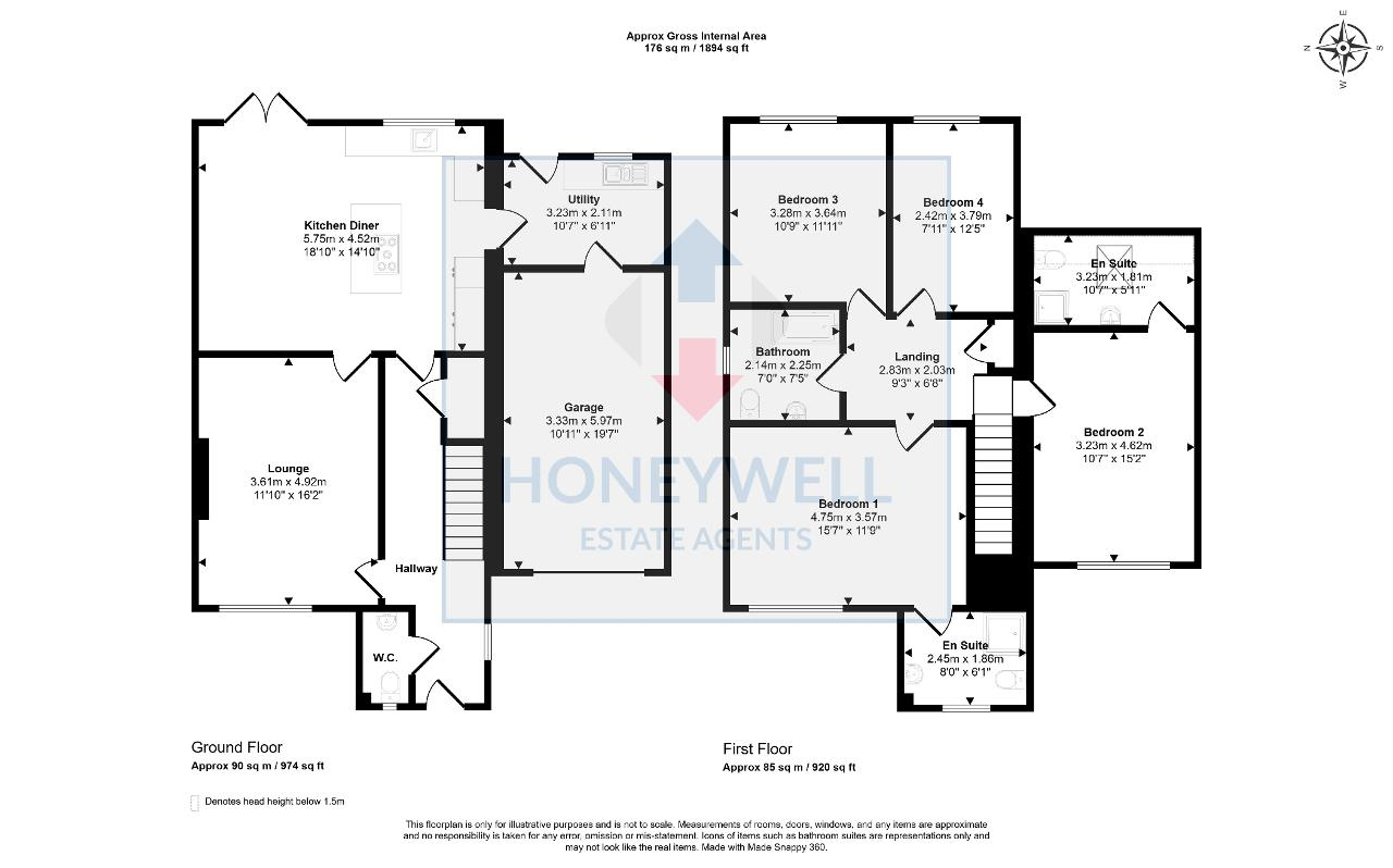 12, Victoria Terrace, Mellor Brook floorplan