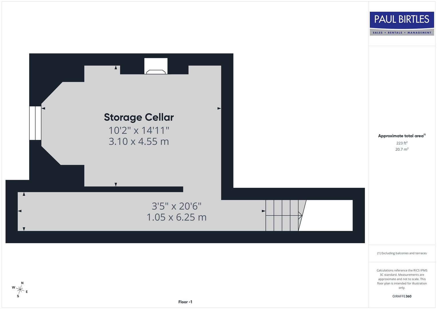 1, Carlton Street, Manchester floorplan