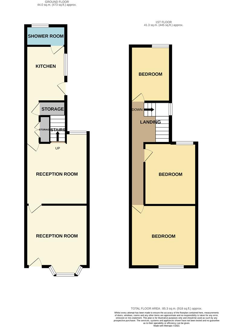 63, Coventry Road, Nuneaton floorplan