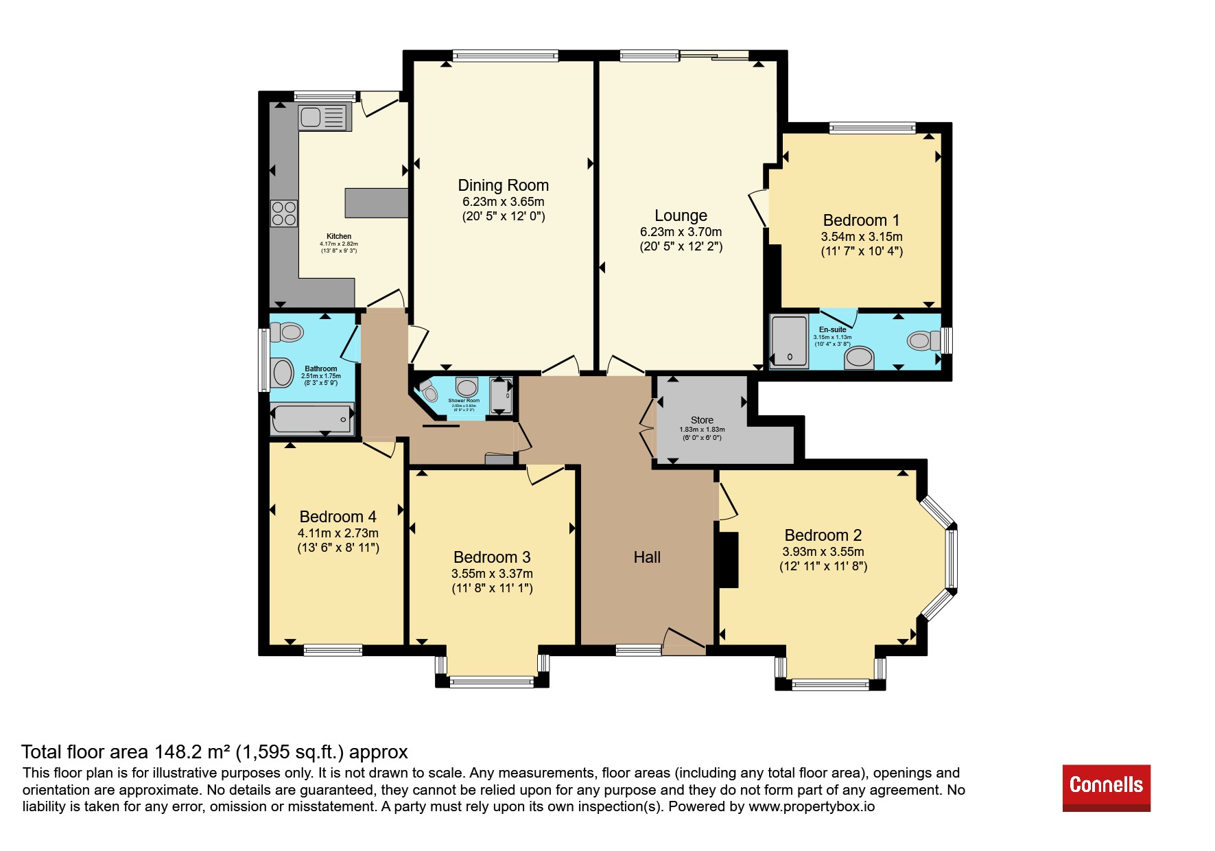 Florence Road, Bournemouth floorplan