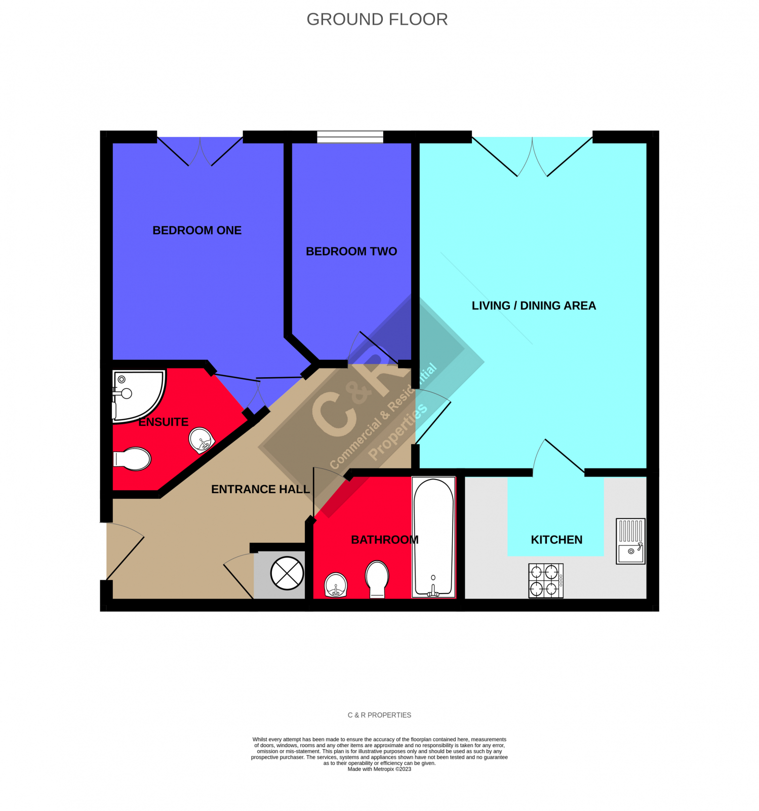 Fusion 9, Salford floorplan