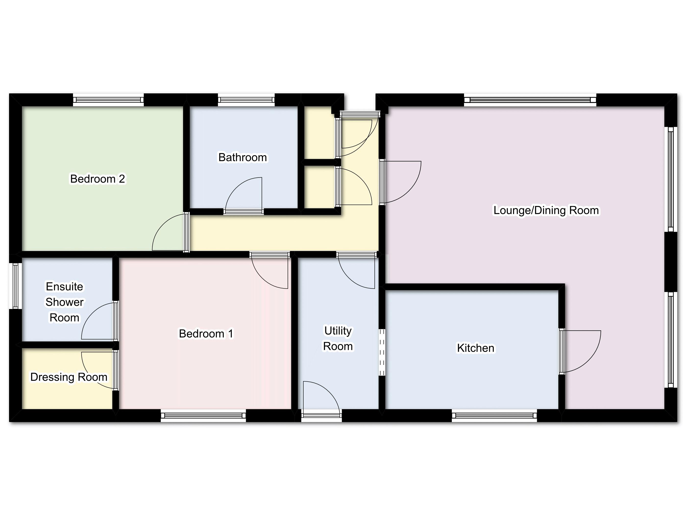 10 Wickham Court, Blackhouse Lane, Fareham floorplan