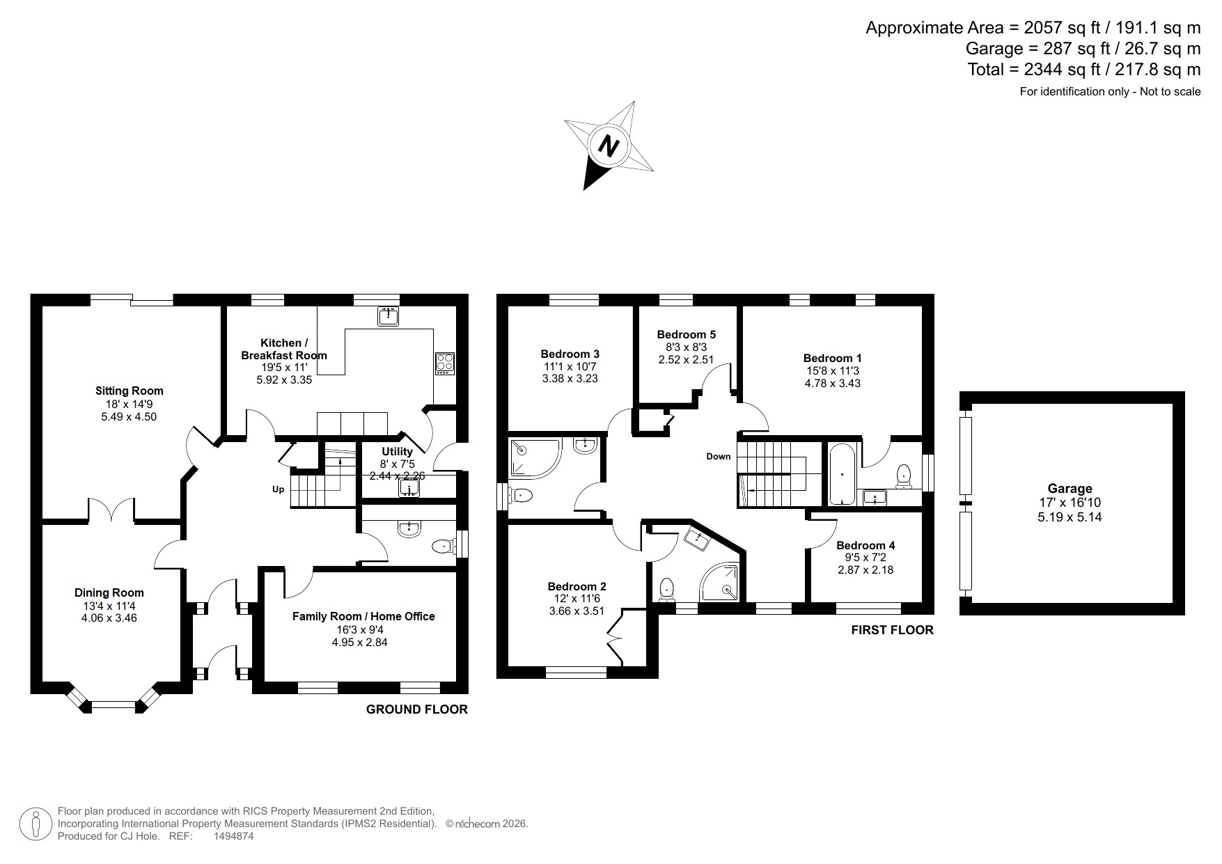 6, Tibberton Grove, Cheltenham floorplan