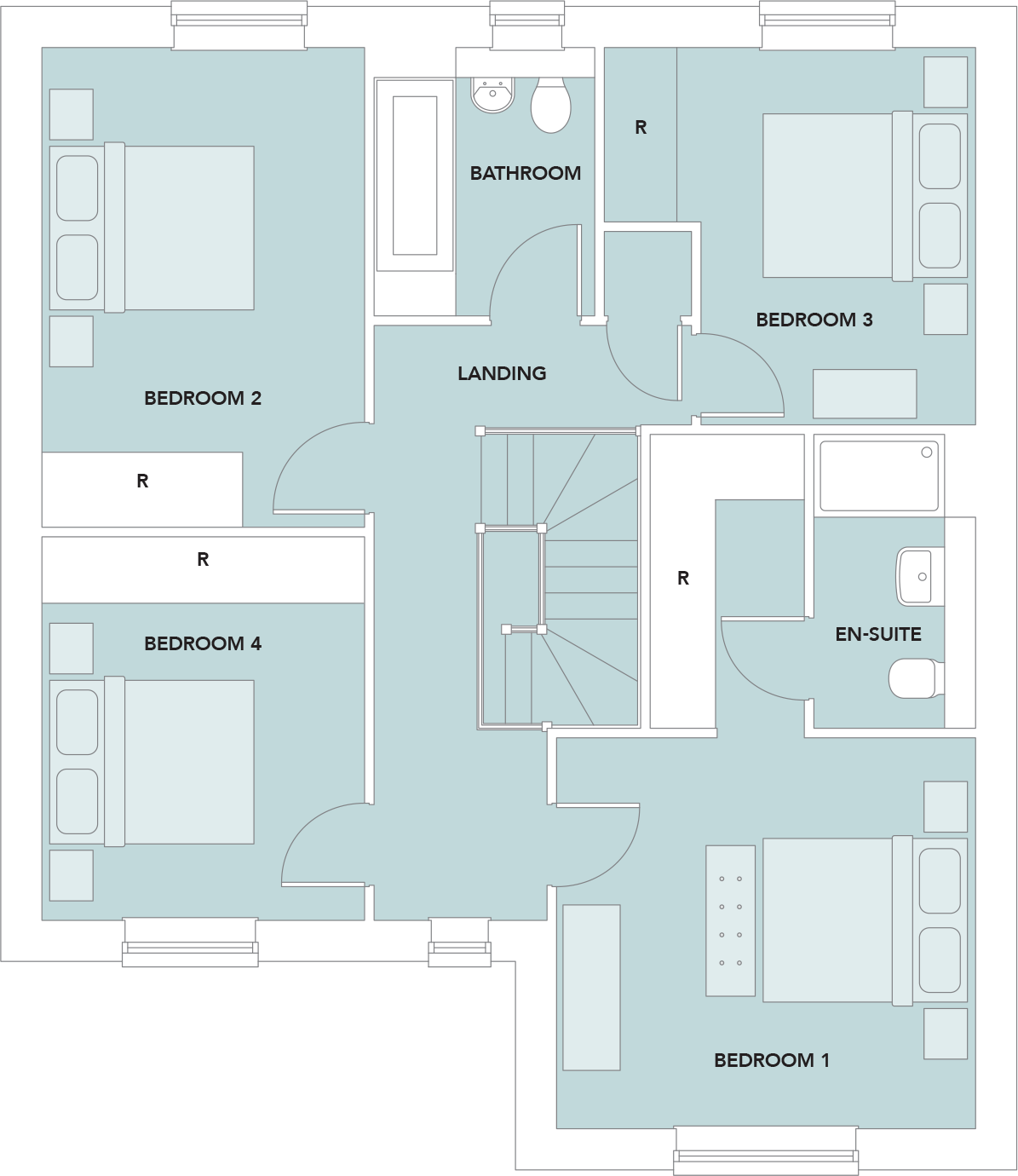 The Whittington at The Steadings, Alnwick floorplan