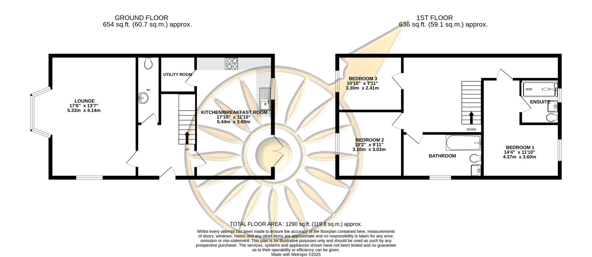 1 Hops Drive, Farnham floorplan
