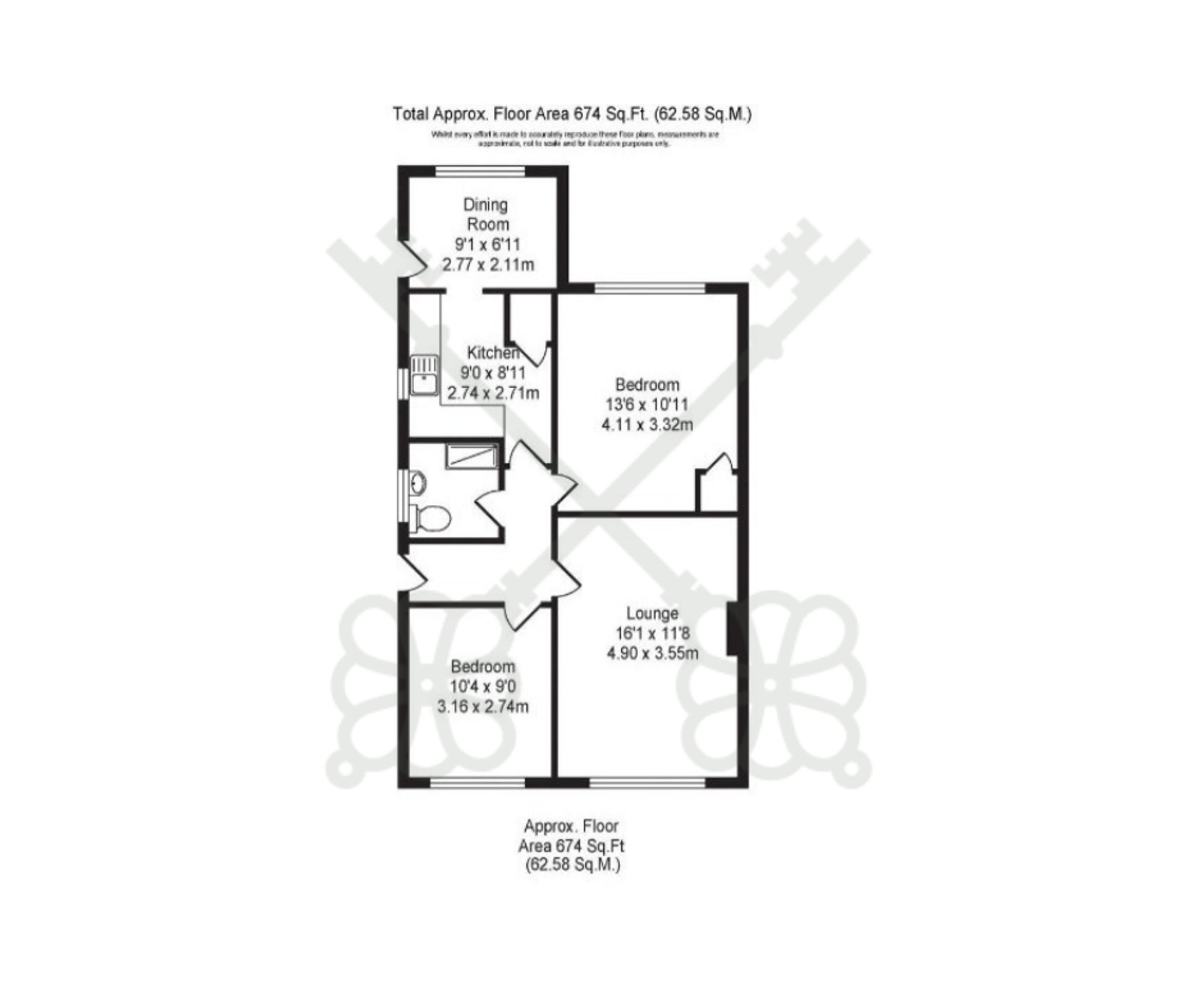 17 Bradford Park Drive, Bolton floorplan