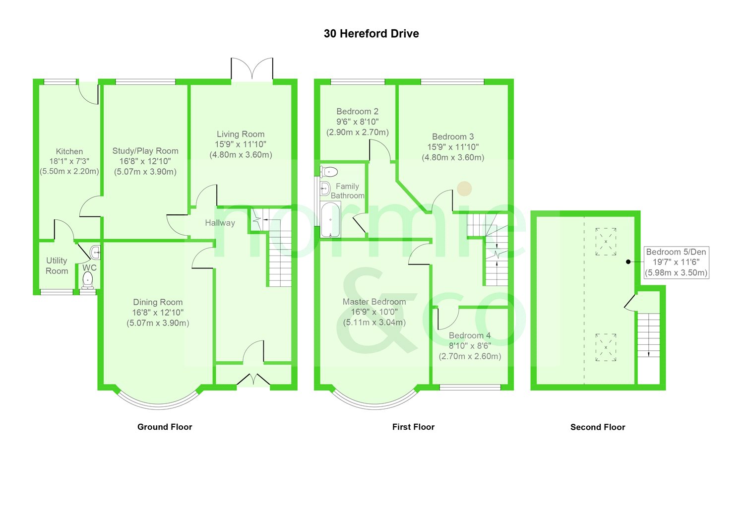 5 Bedrooms Semi-detached house for sale in Hereford Drive, Prestwich, Manchester M25