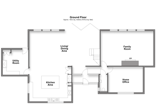 Lower Platts Ticehurst, Wadhurst floorplan