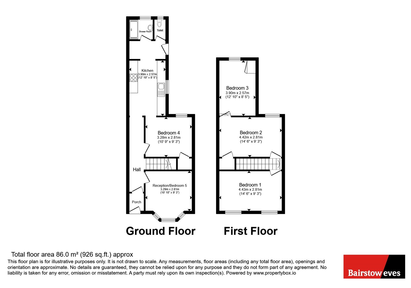 2, Montague Road, Tottenham Hale floorplan