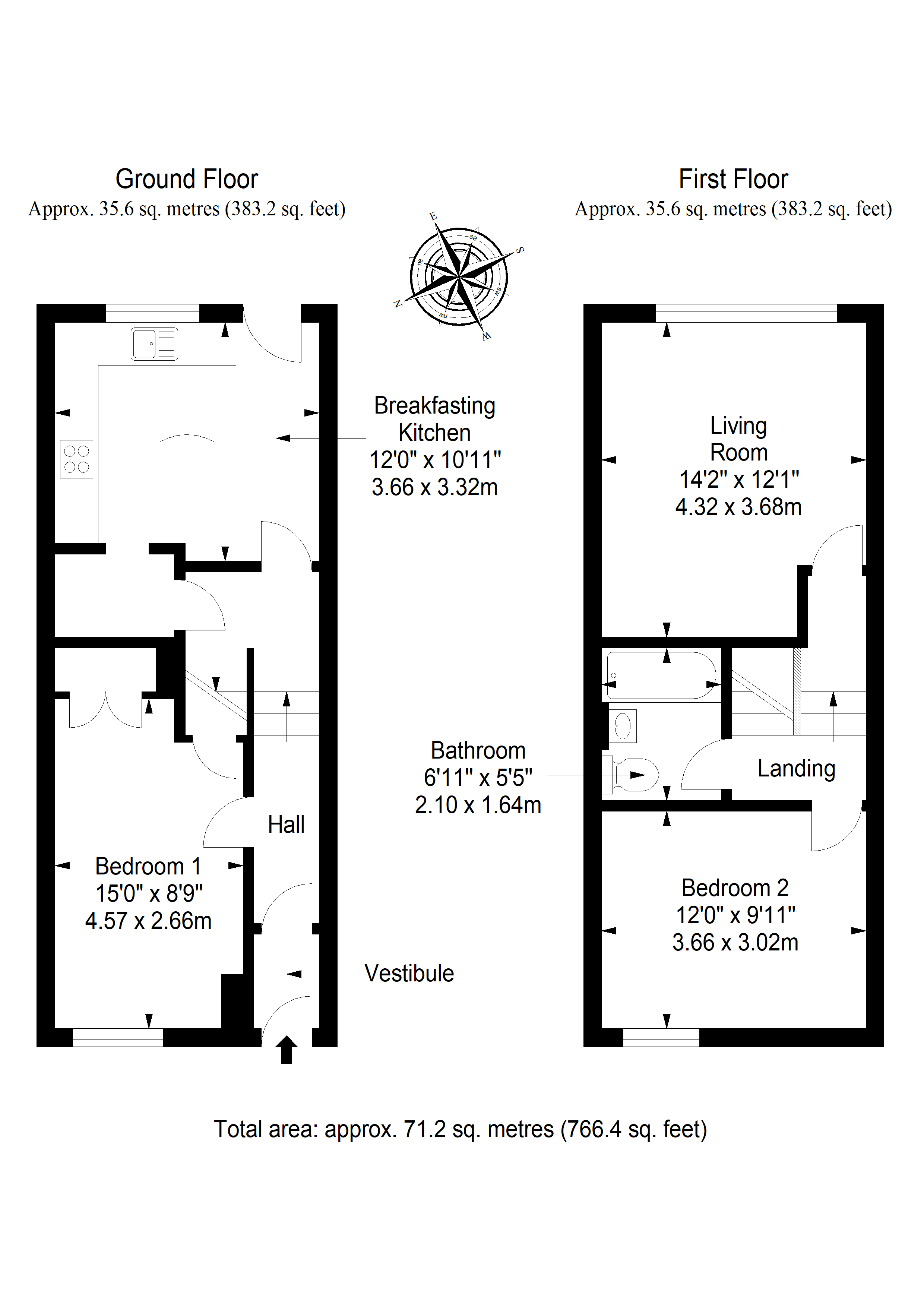 233, Mossvale Road, Glasgow floorplan
