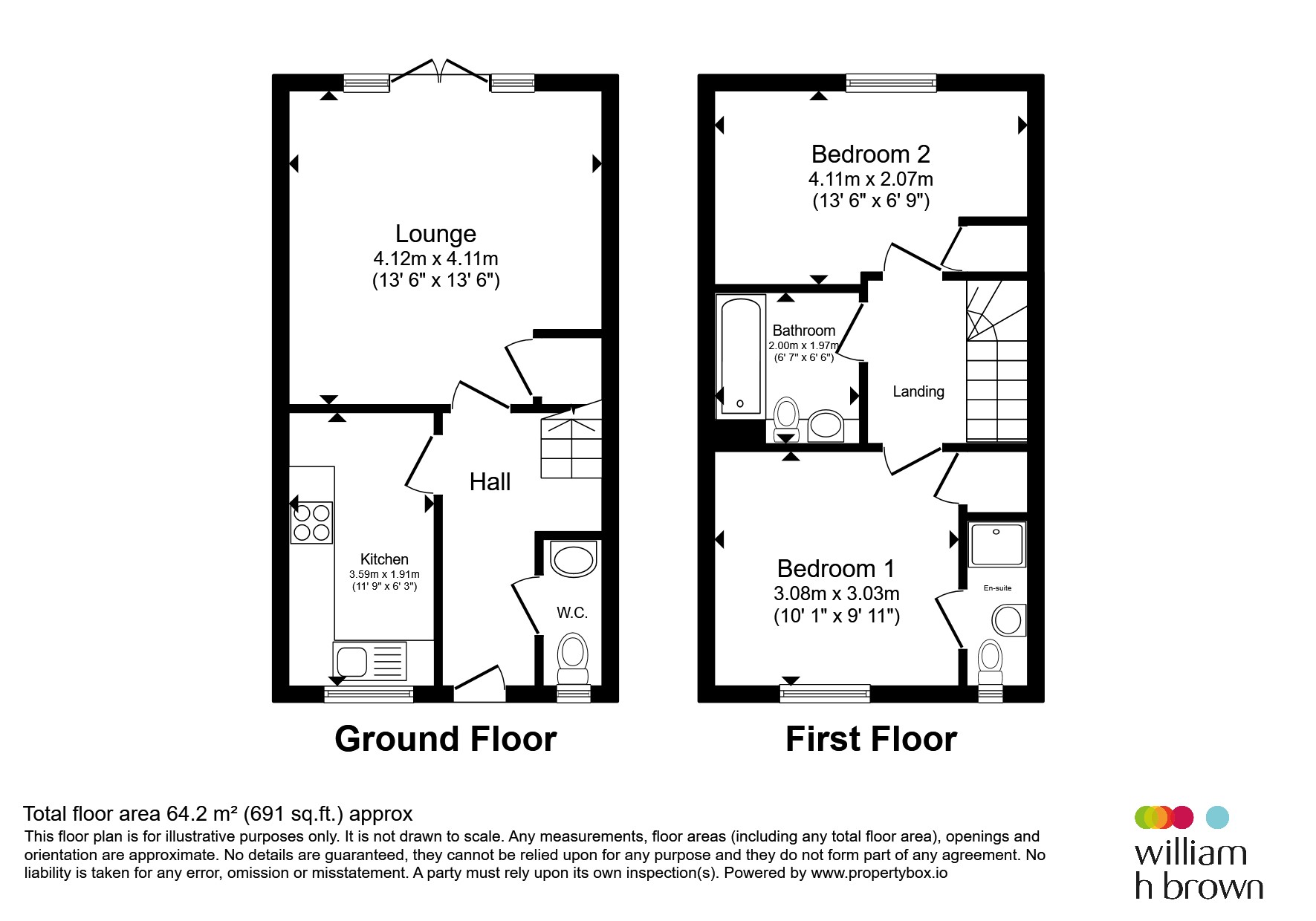7, Pond Close, Doncaster floorplan