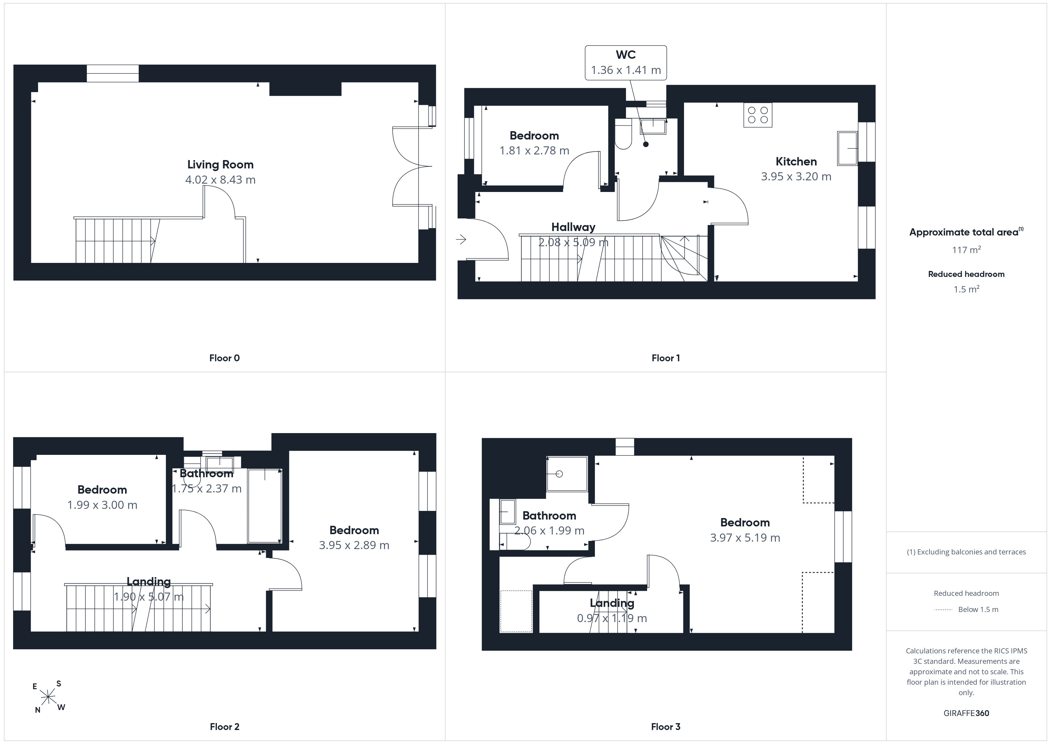 17, Lazonby Terrace, Cumbria floorplan