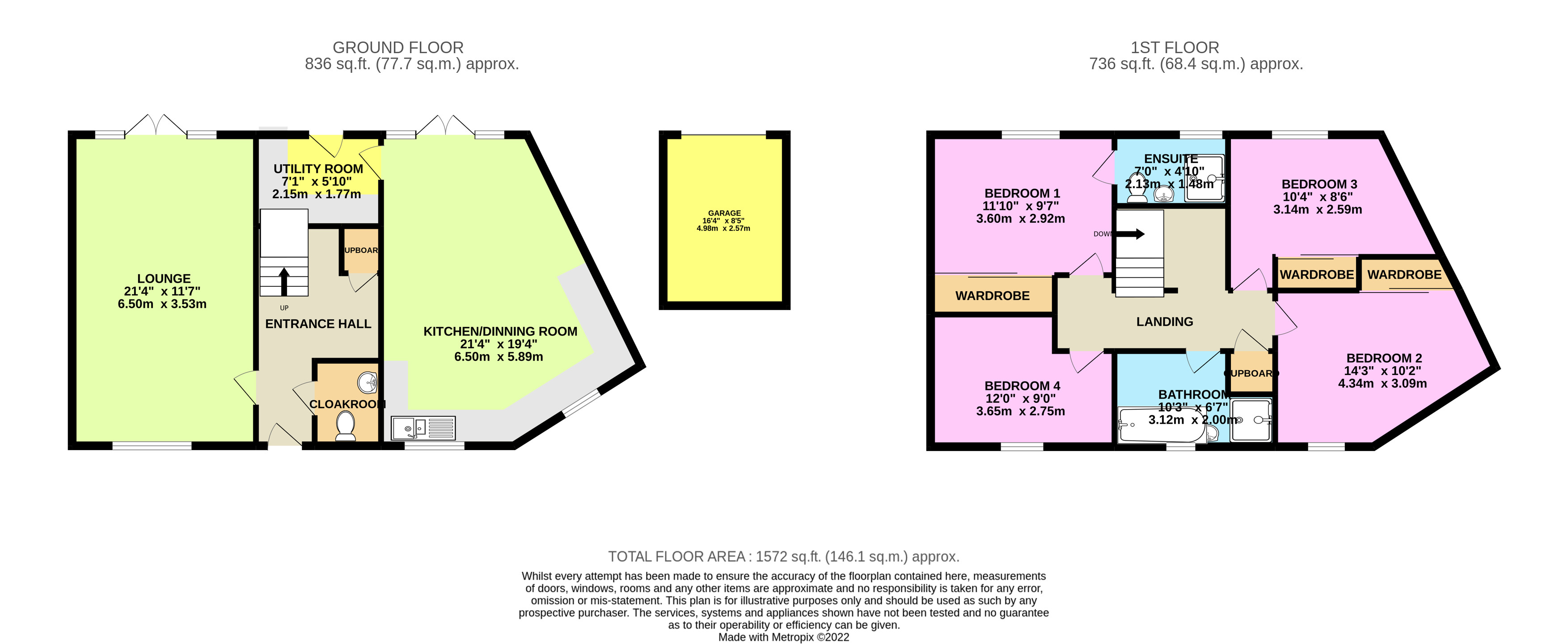38, Matthews Walk, Gloucestershire floorplan