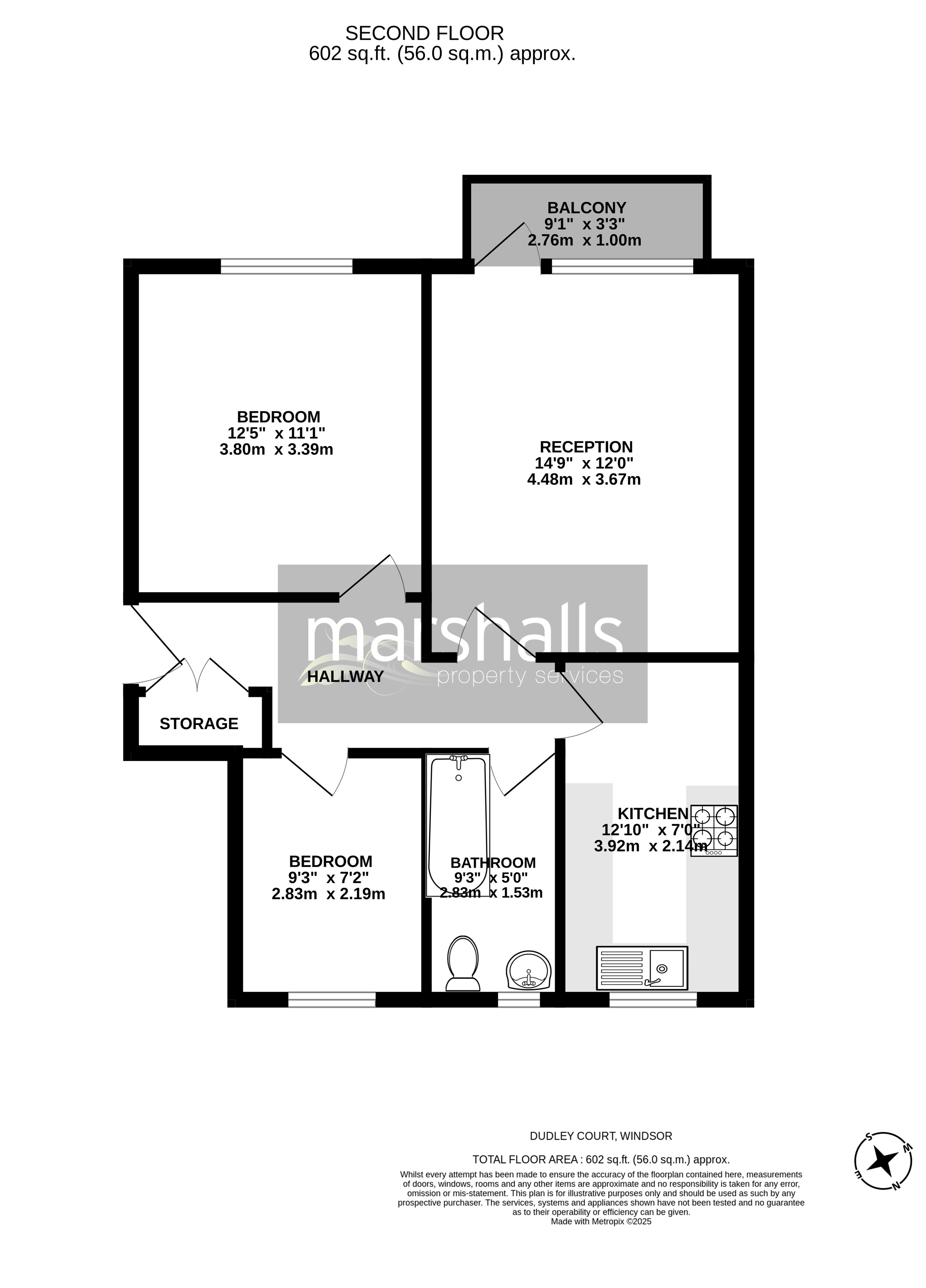 Dudley Court, 135 Clewer Hill Road, Windsor floorplan