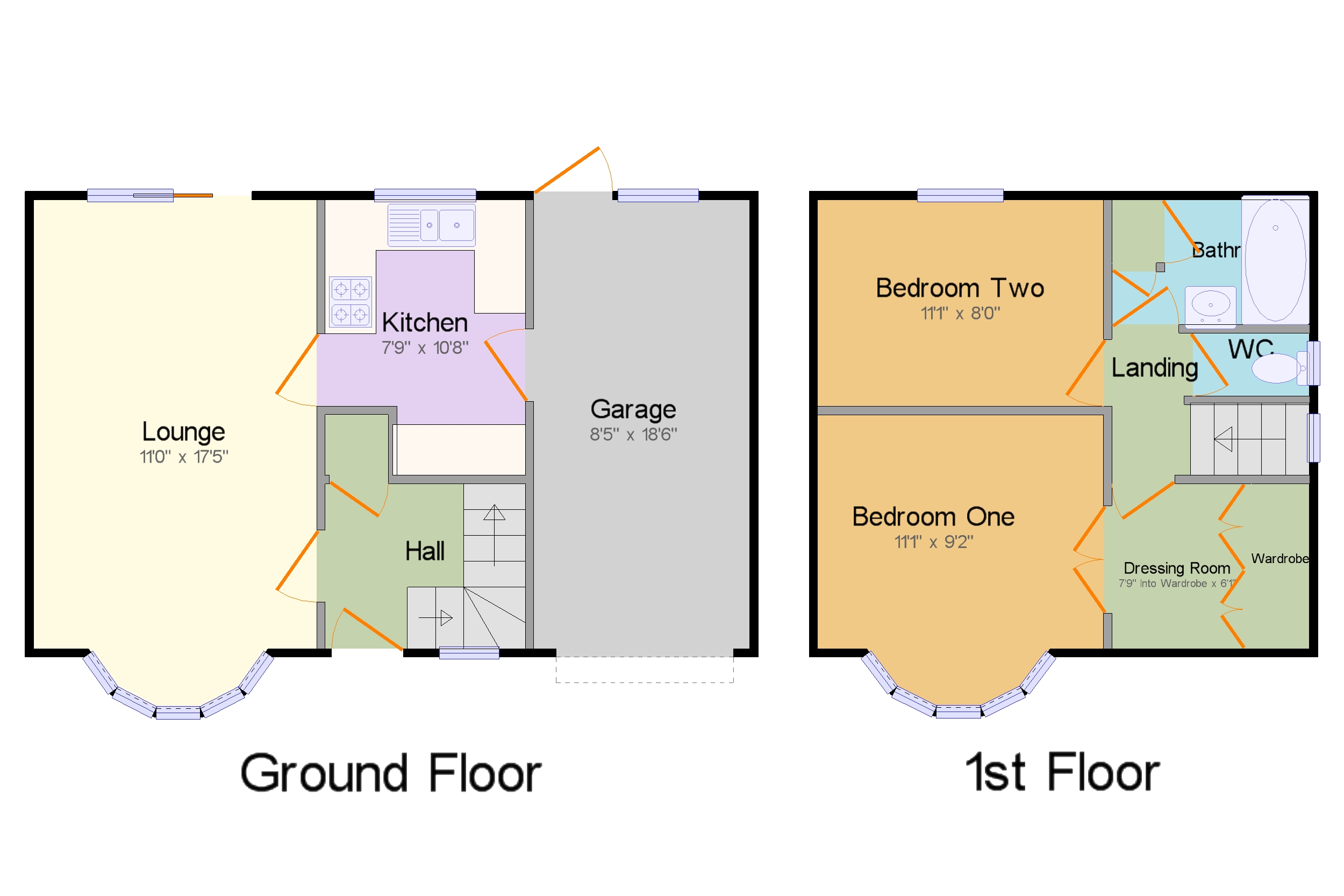 Brunshaw Avenue, Brunshaw, Burnley, Lancashire BB10, 2 bedroom semi