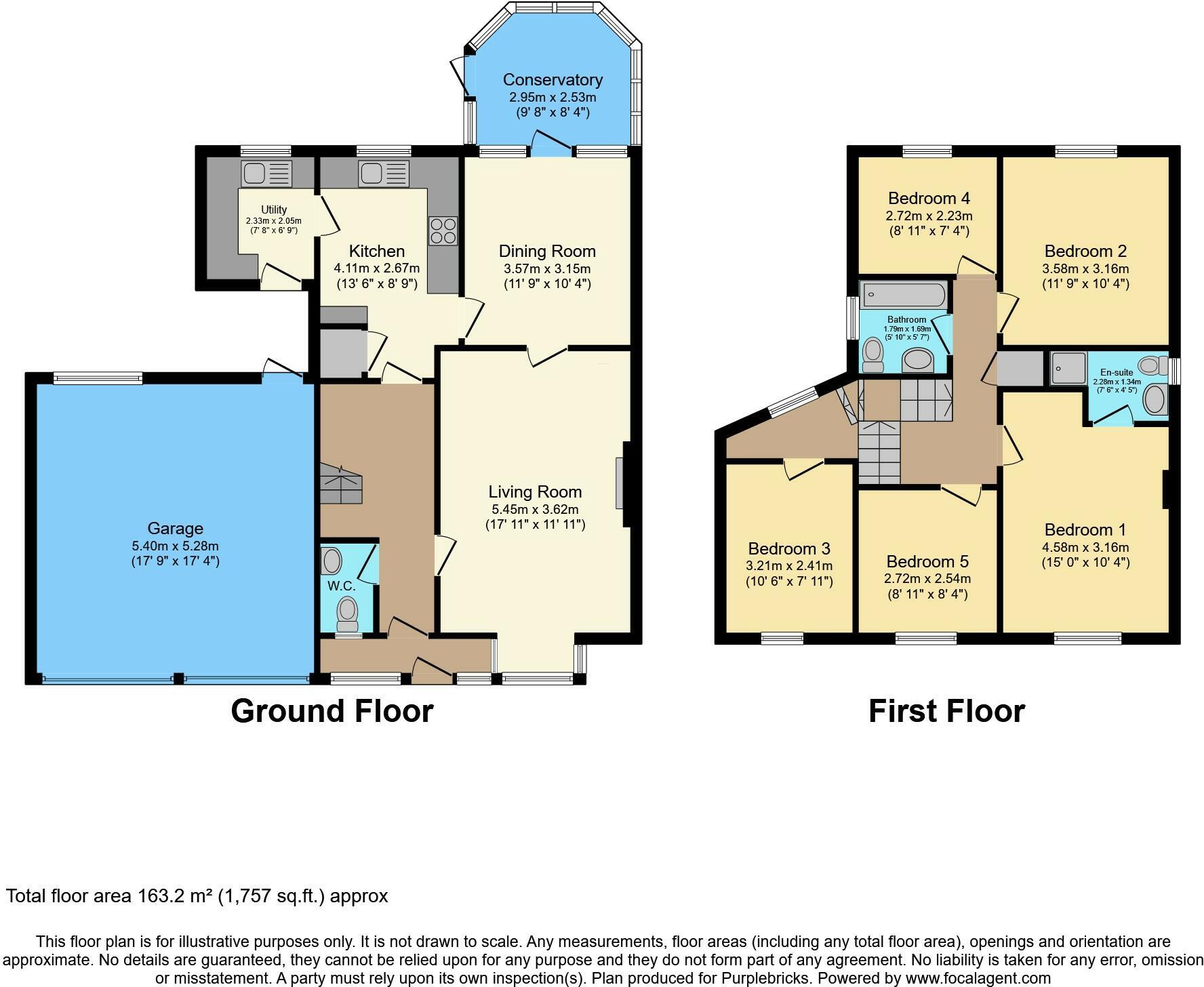 12 Old Hall Close, Leicester floorplan