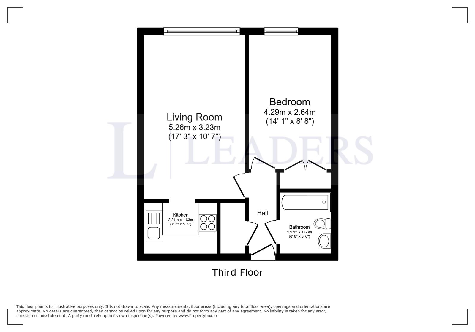 Flat 37, Homegate House,, The Avenue, East Sussex floorplan