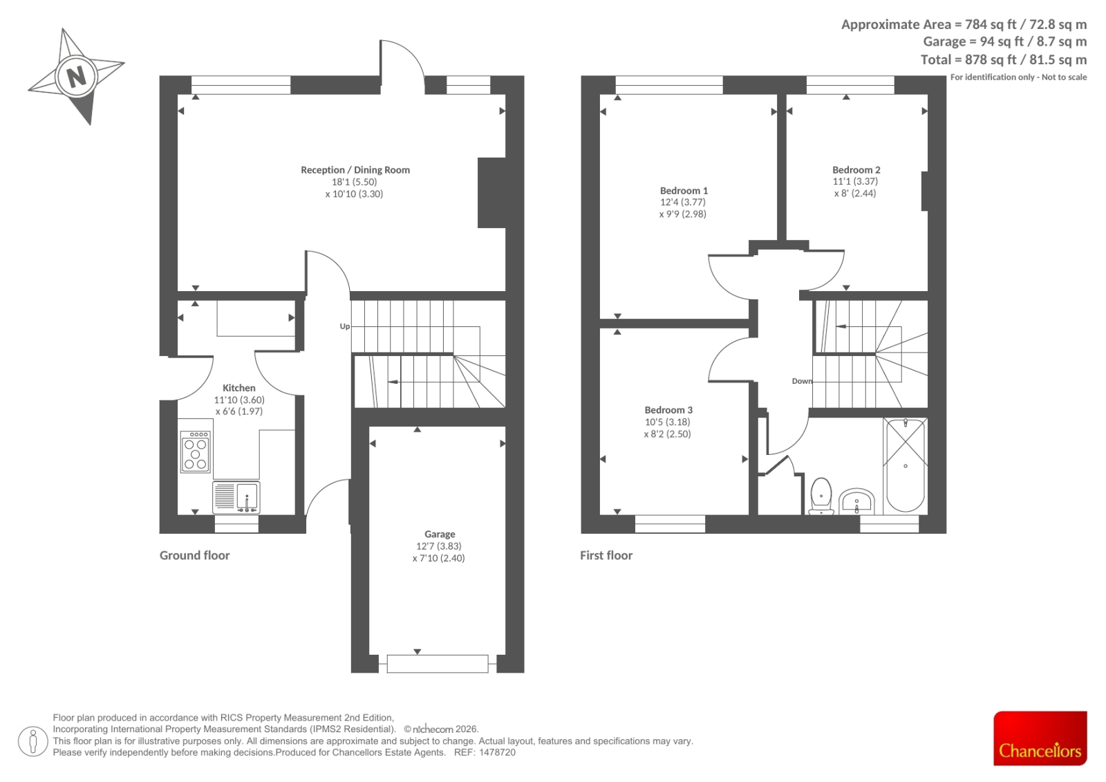 10, Palmers Close, Maidenhead floorplan