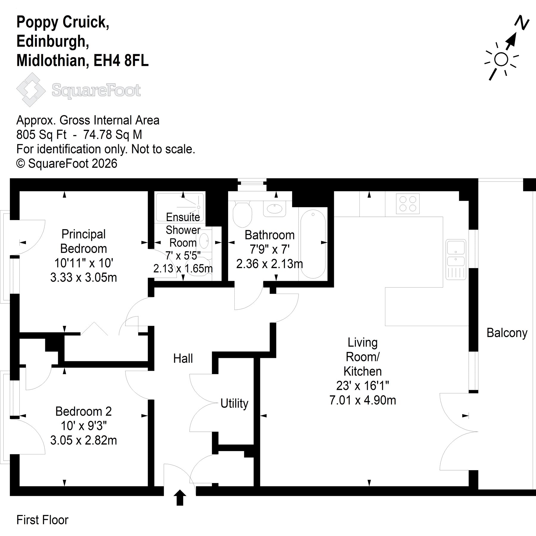 1 Poppy Cruick, Cammo, Edinburgh Midlothian floorplan