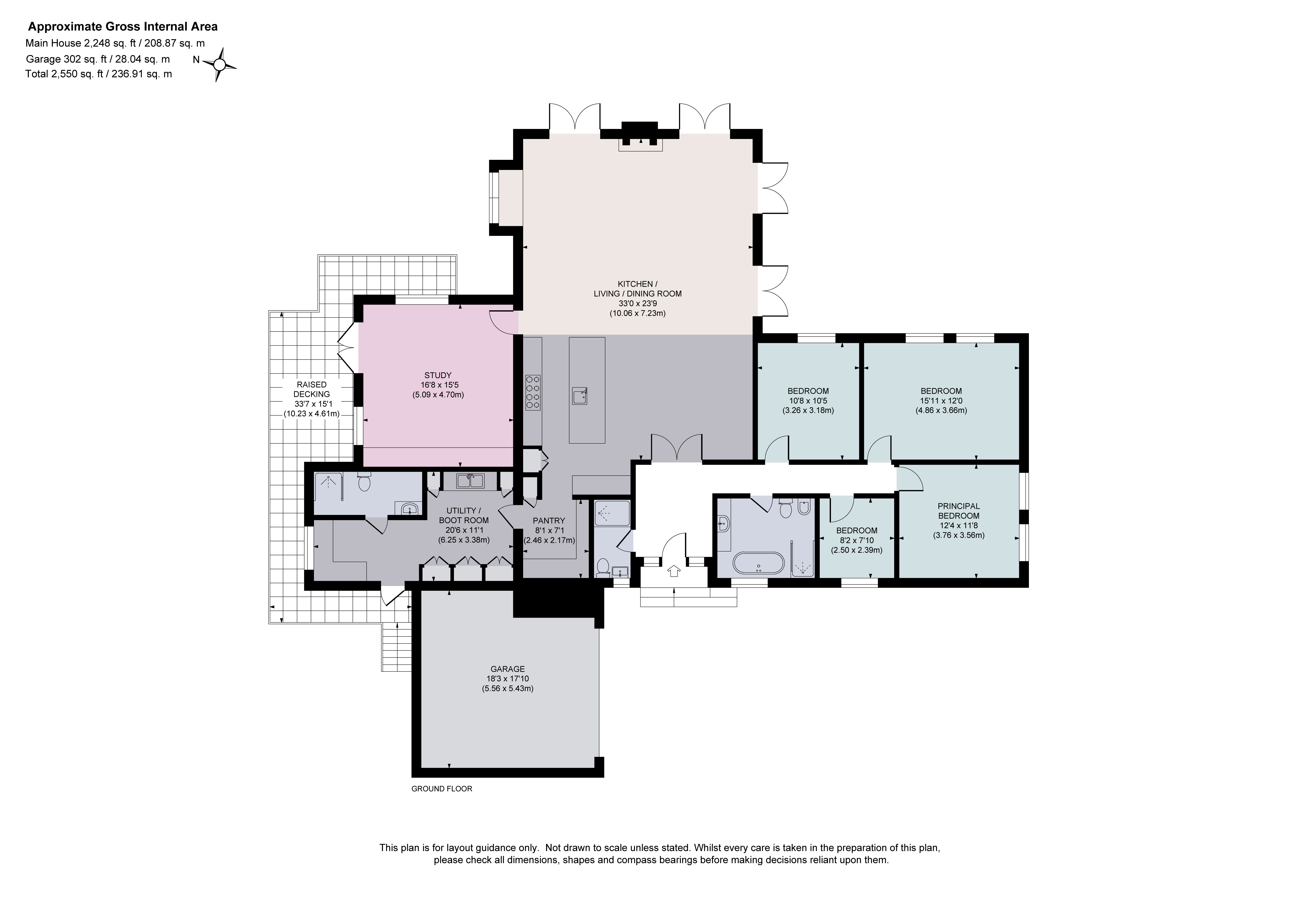 Silver Birches,, Green Lane, Farnham floorplan