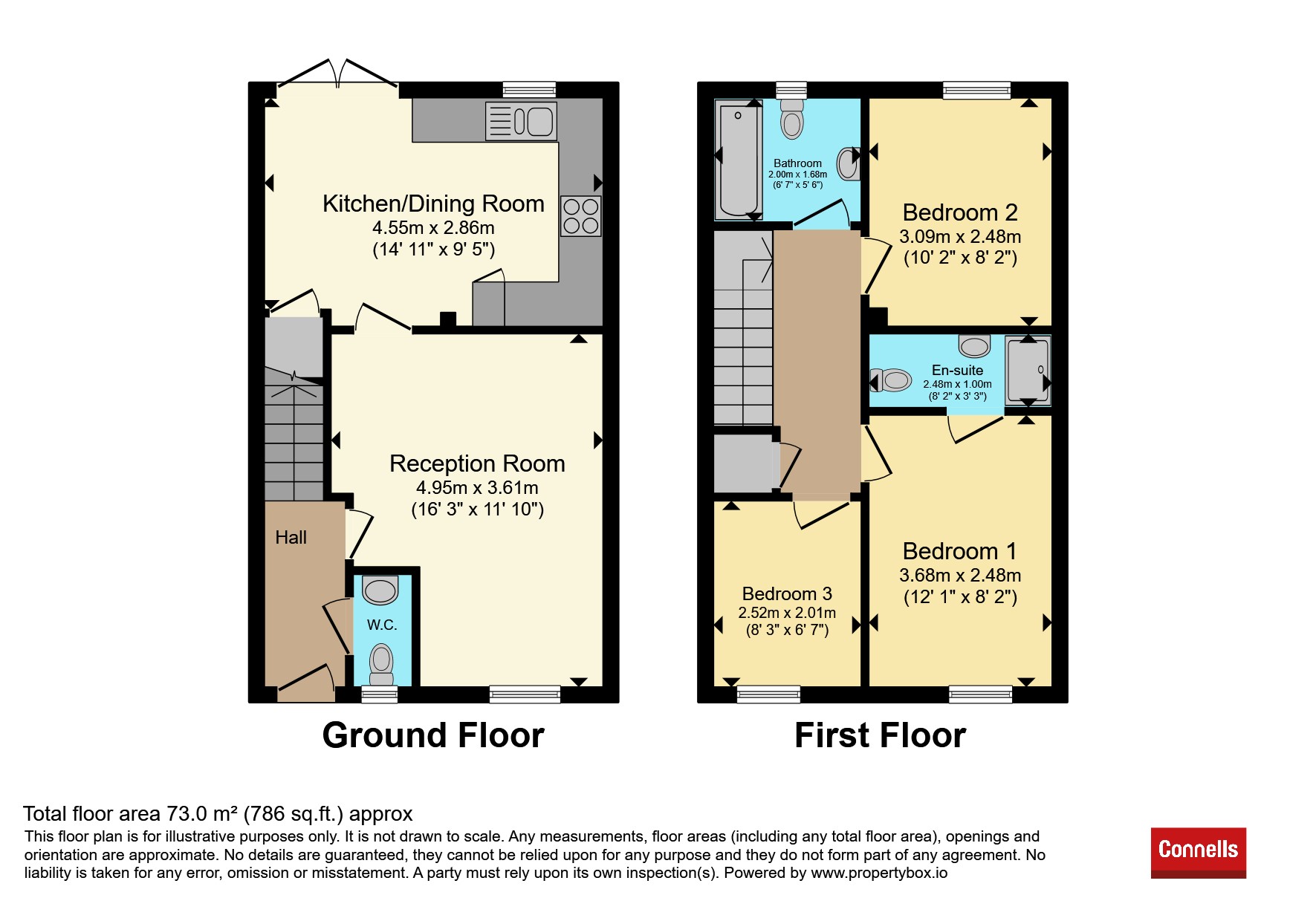 61, Robinscroft, Swindon floorplan