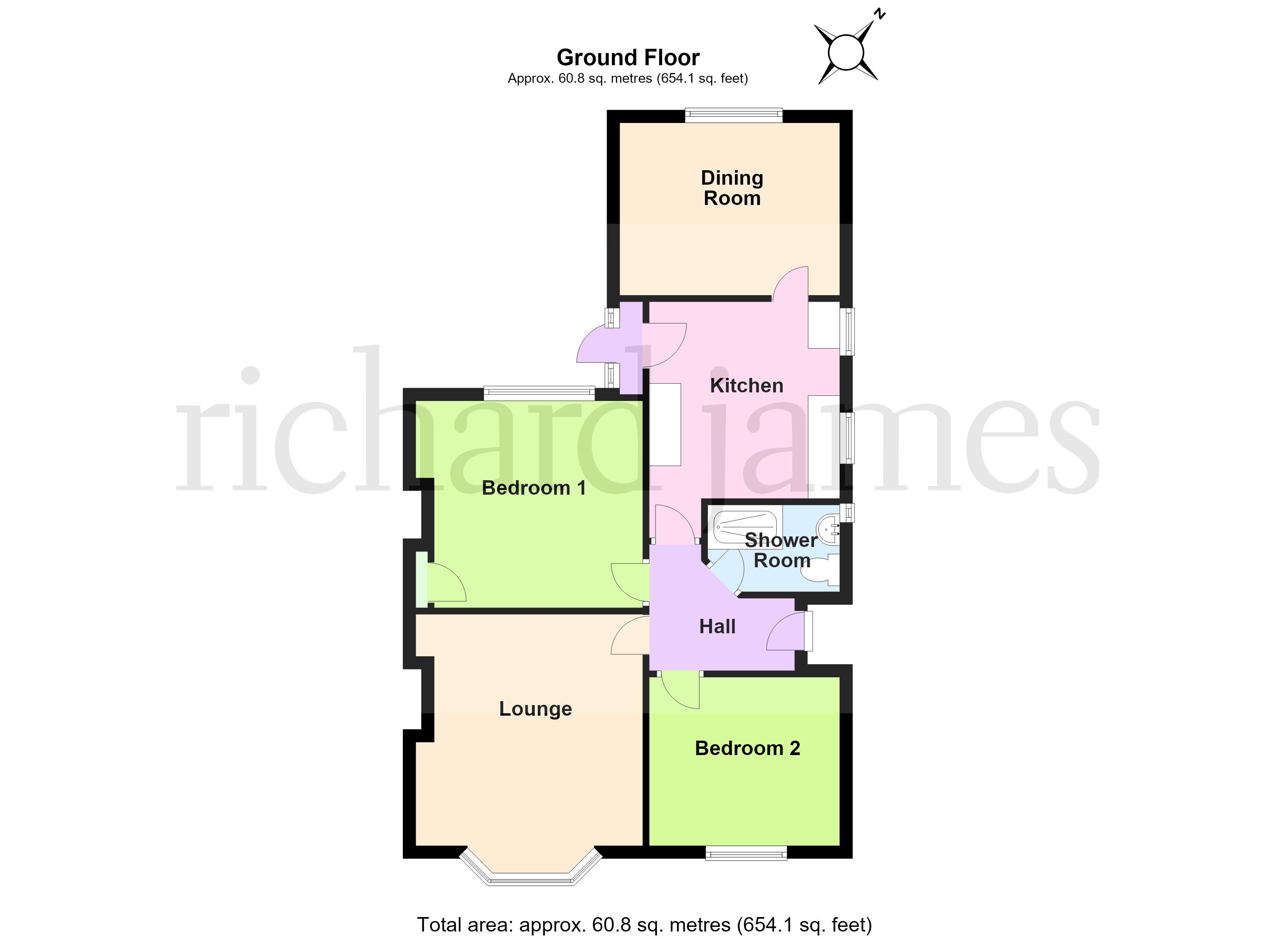 64, St. Margarets Avenue, Rushden floorplan