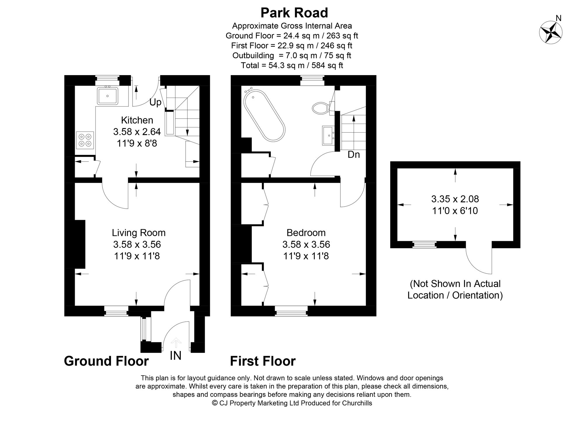 29 Park Road, Bushey floorplan