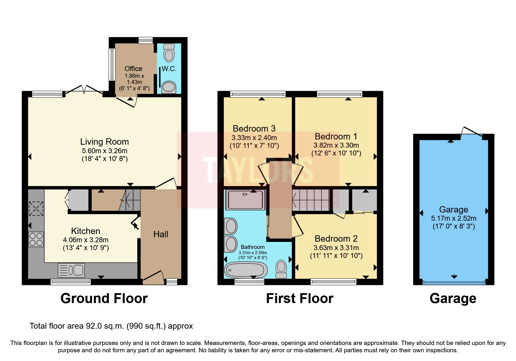 Raleigh Crescent, Stevenage, Hertfordshire, England SG2, 3 bedroom