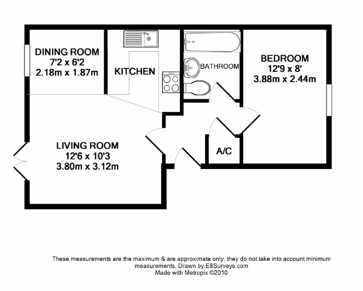 86, Church Road, Sandford On Thames floorplan