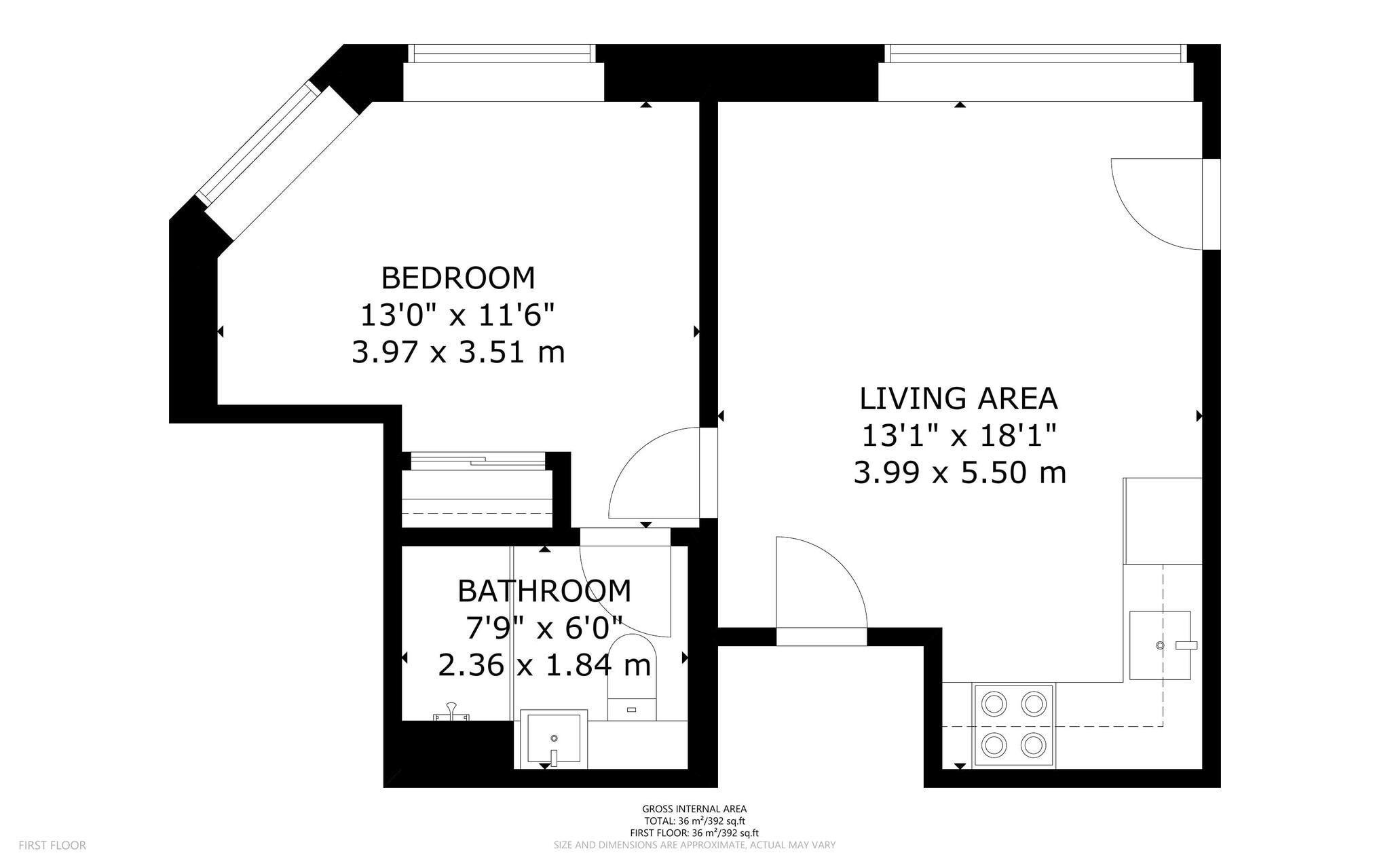 St. Peters Street, Bedford floorplan