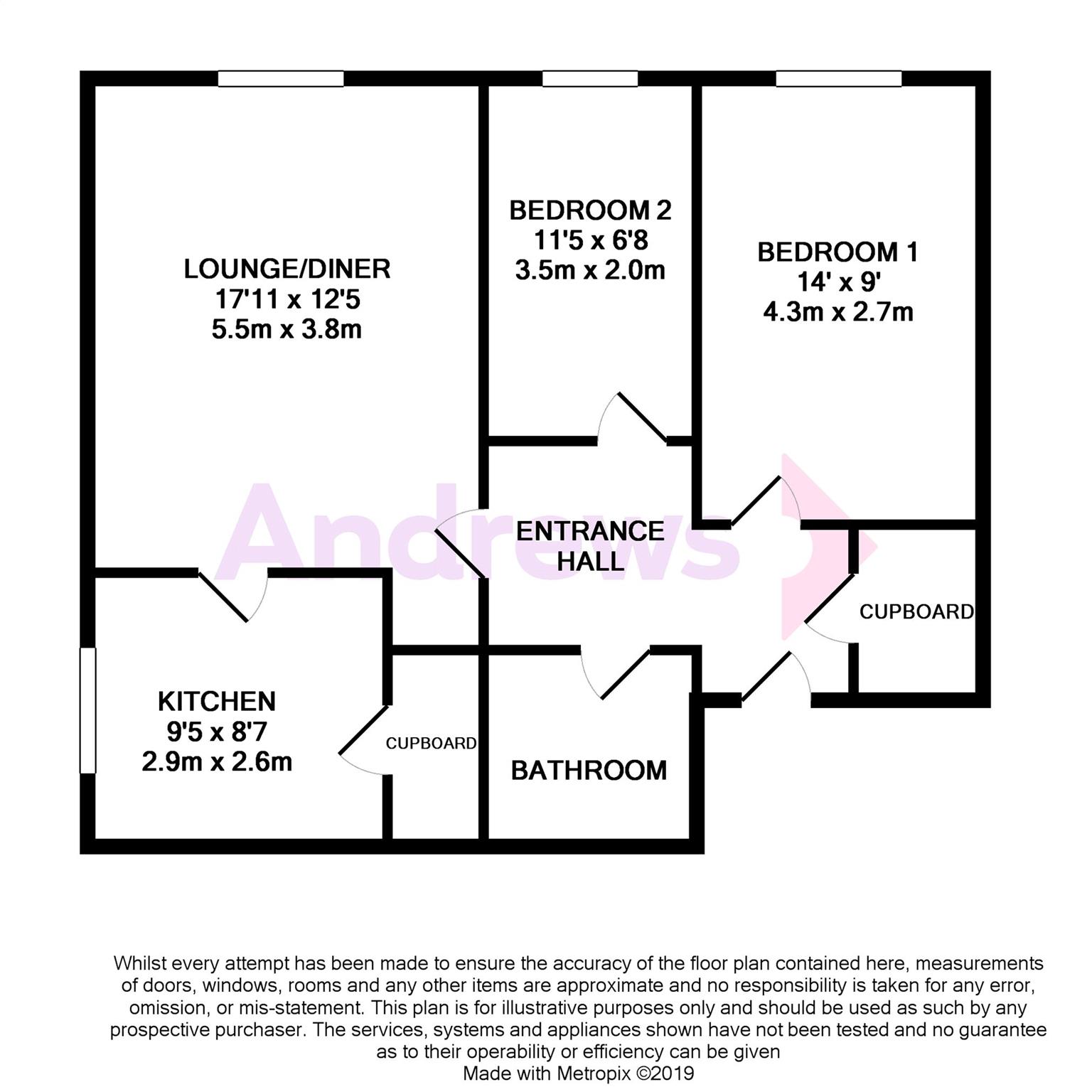 2 Bedrooms Flat to rent in Vicarage Court, Brockworth, Gloucester GL3