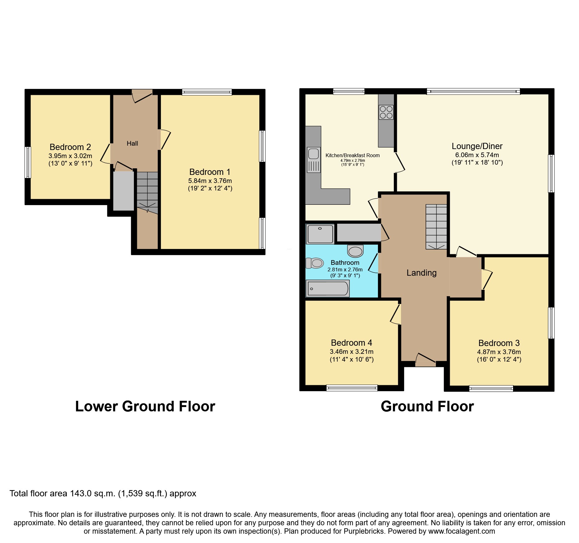 Combe View,, Cairn Road, Ilfracombe floorplan