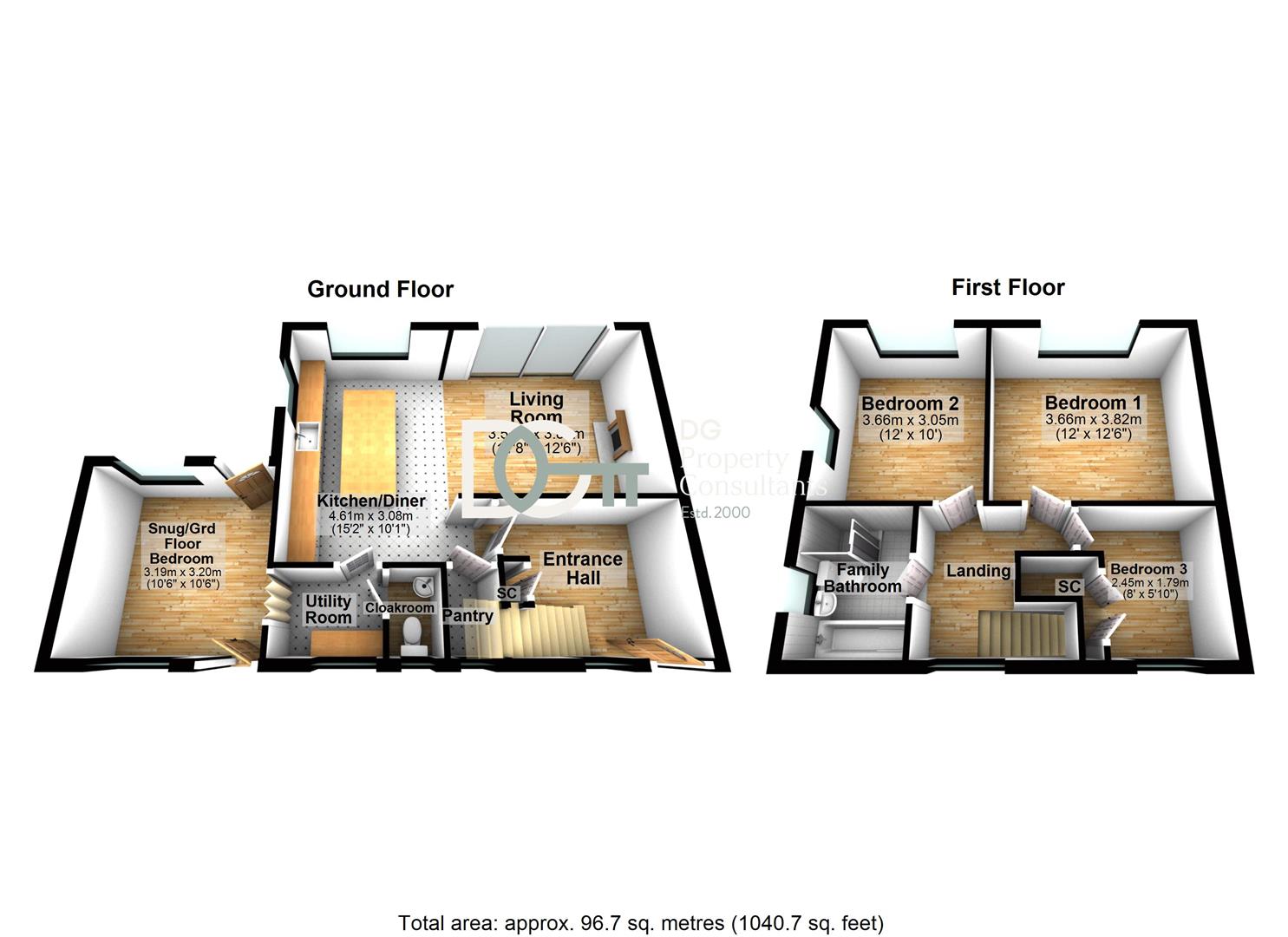 39, Bradford Road, Toddington floorplan