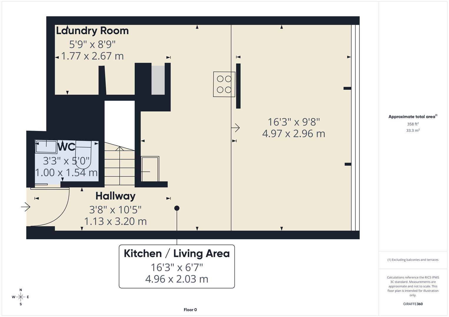 311, The Collegiate, Liverpool floorplan