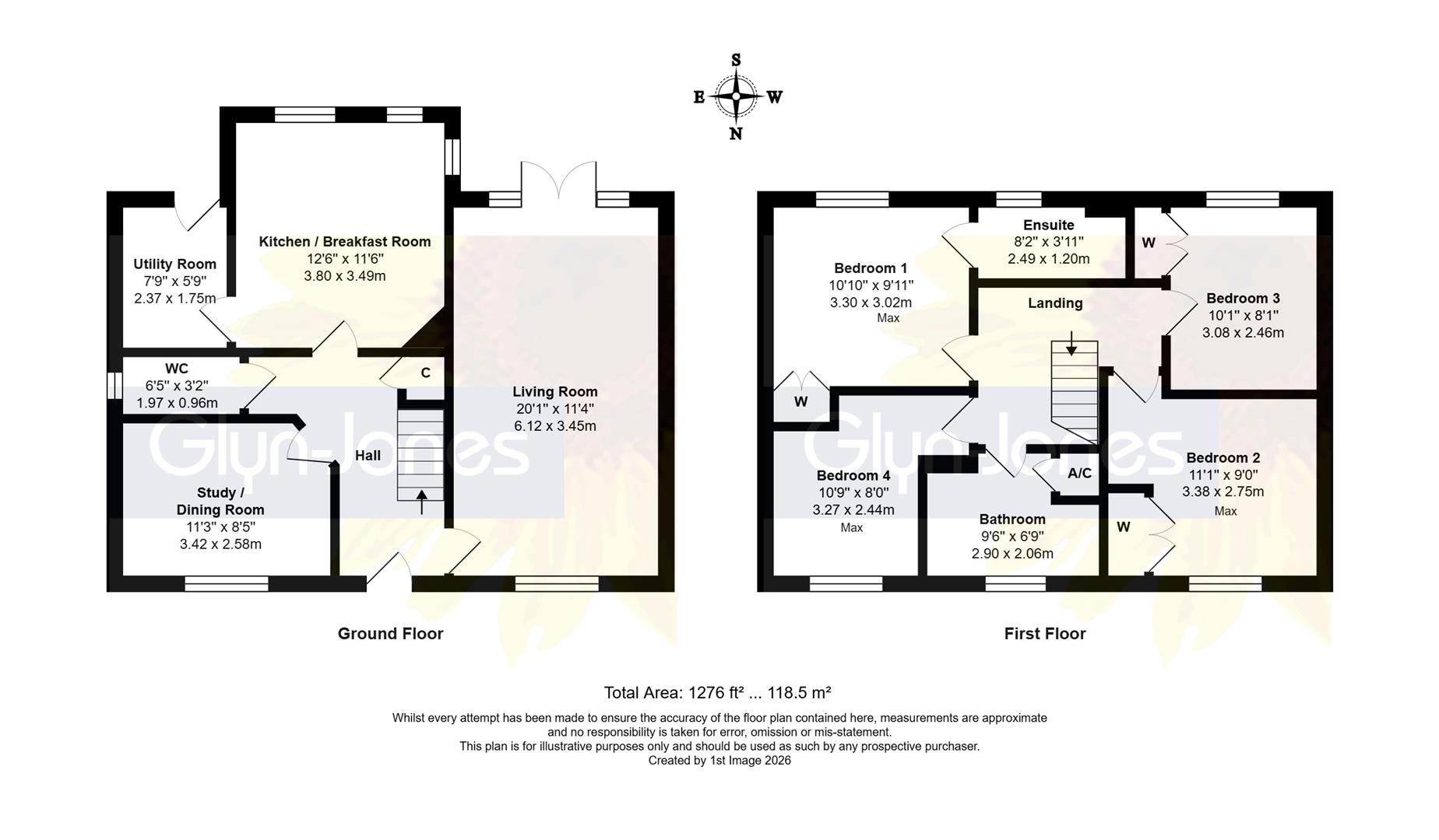 1, Wayside Road, Angmering floorplan