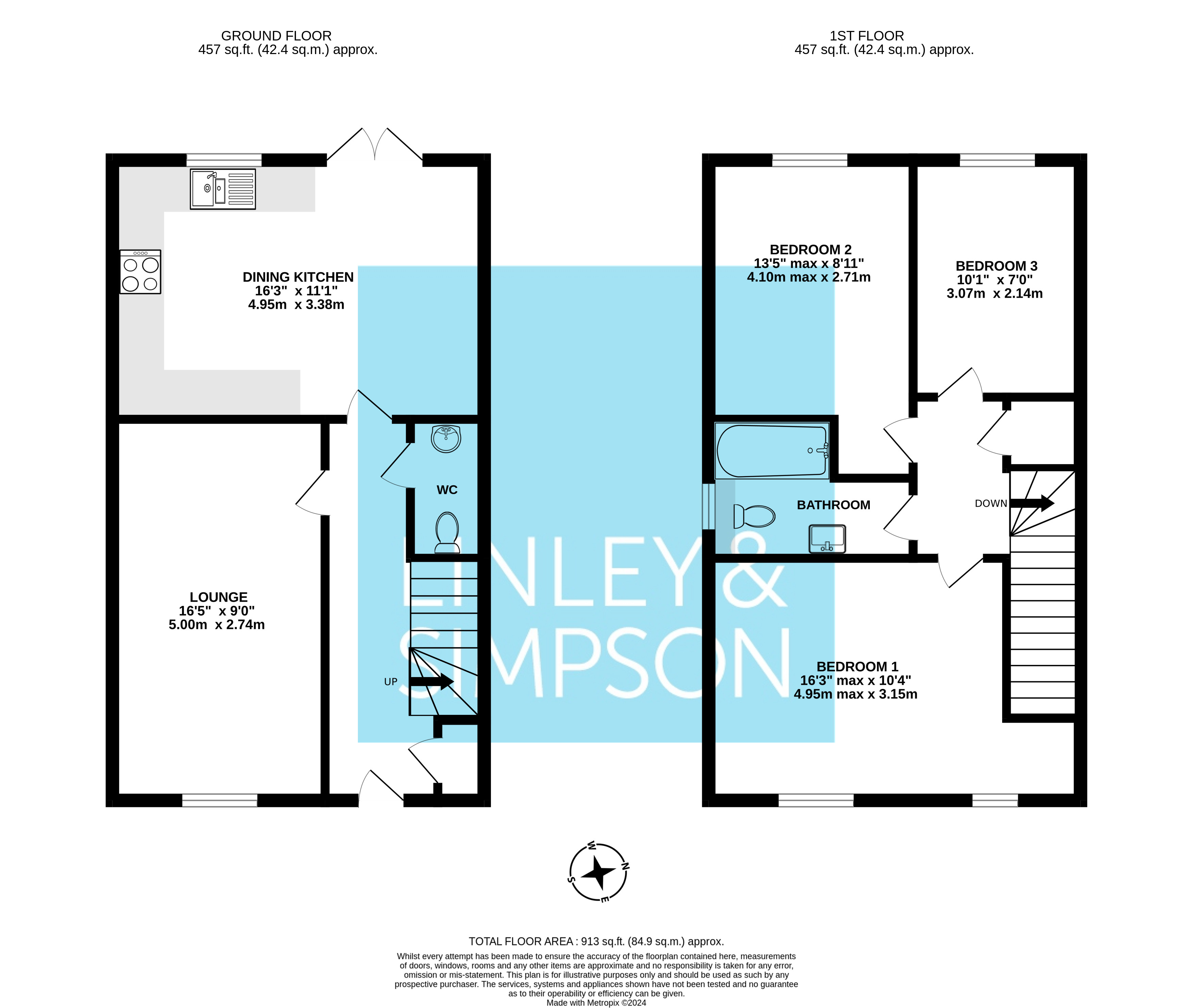 1, Townsend Close, York floorplan