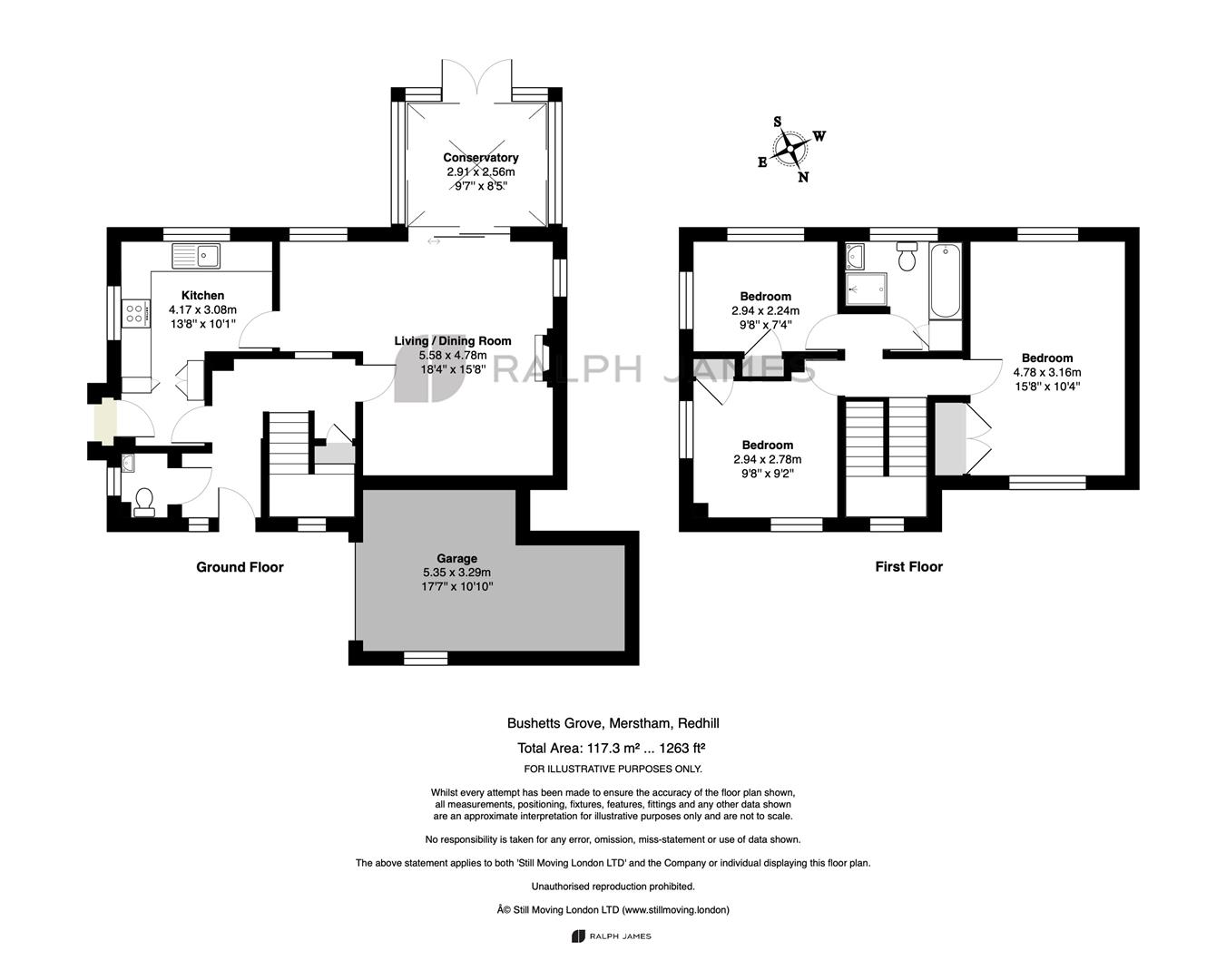 1, Bushetts Grove, Redhill floorplan
