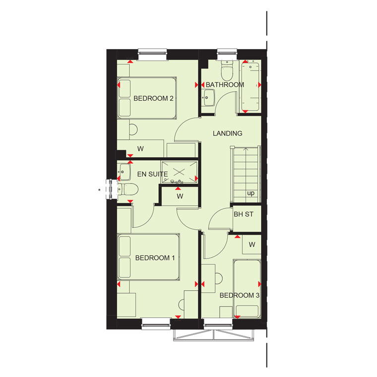 H8919493, Longmeanygate, Midge Hall, Leyland floorplan