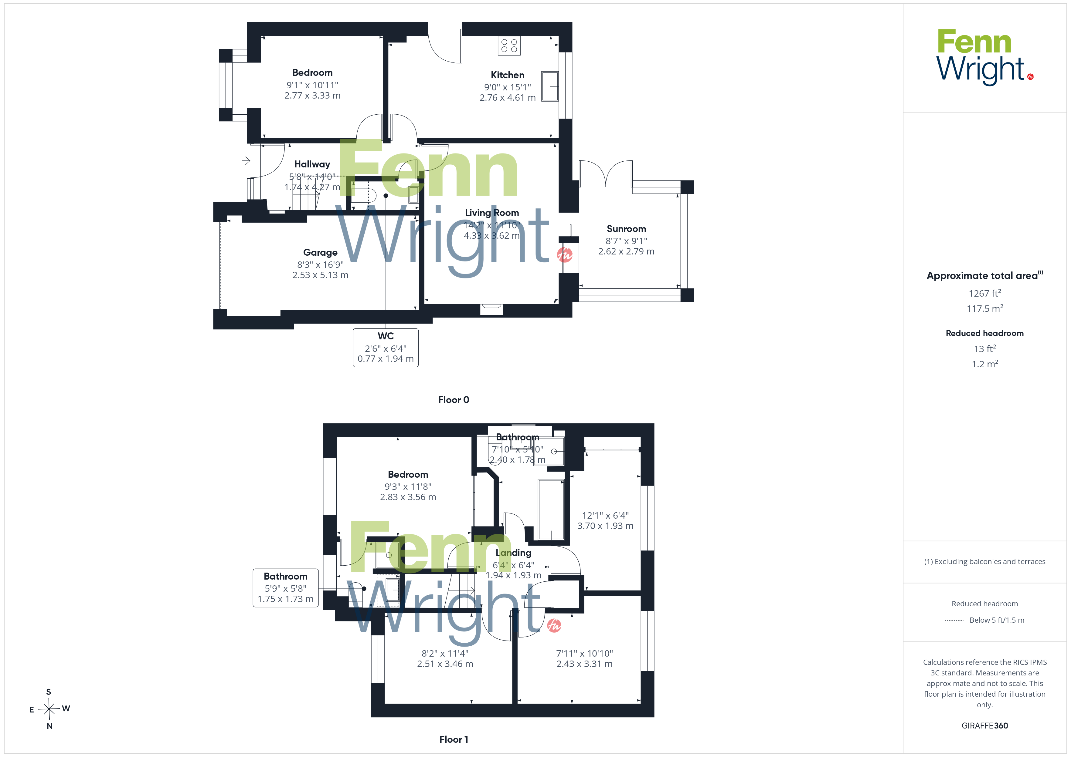 3, Browning Road, Manningtree floorplan