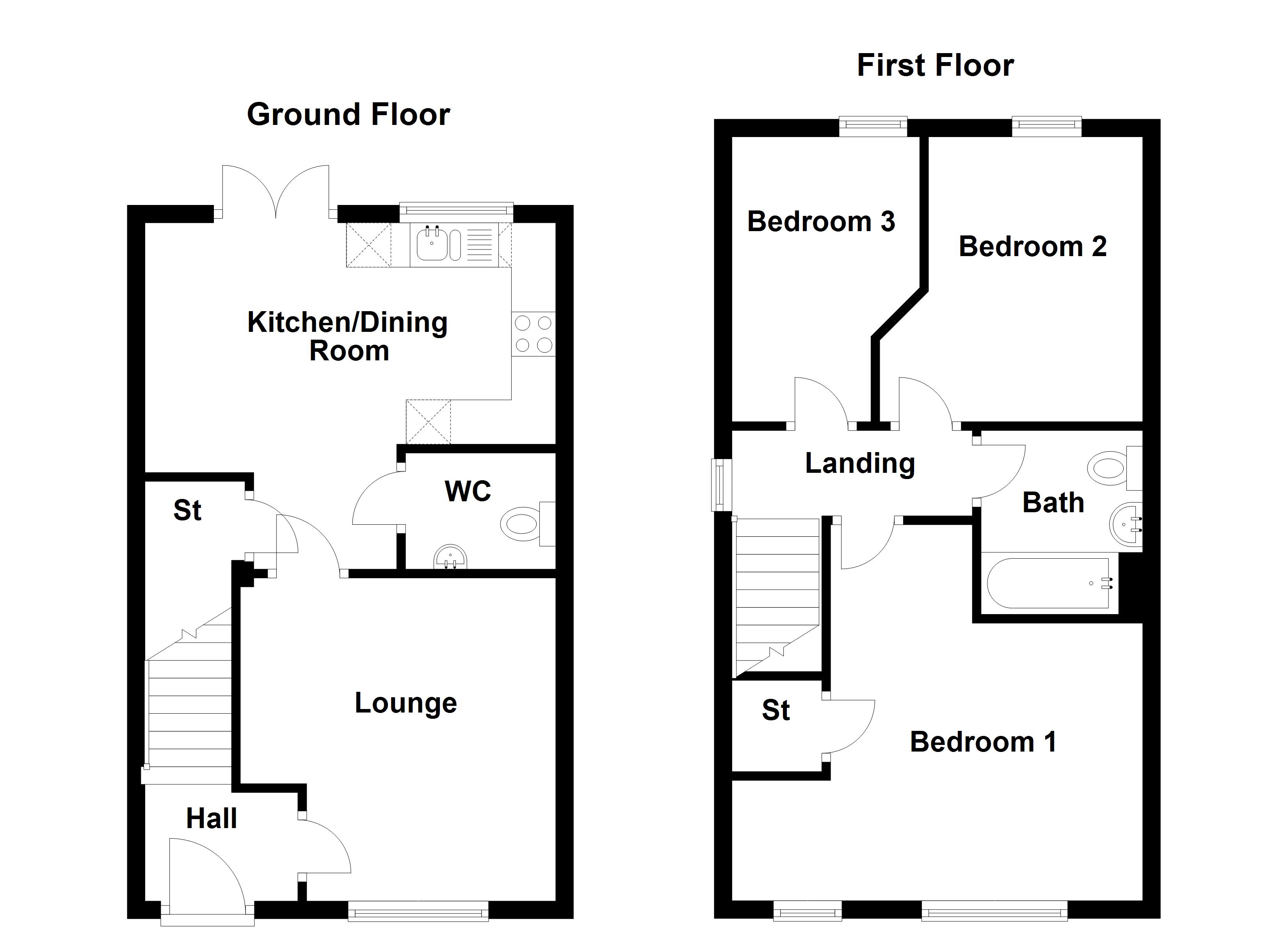 the_hayton, Catterick Road, Catterick floorplan