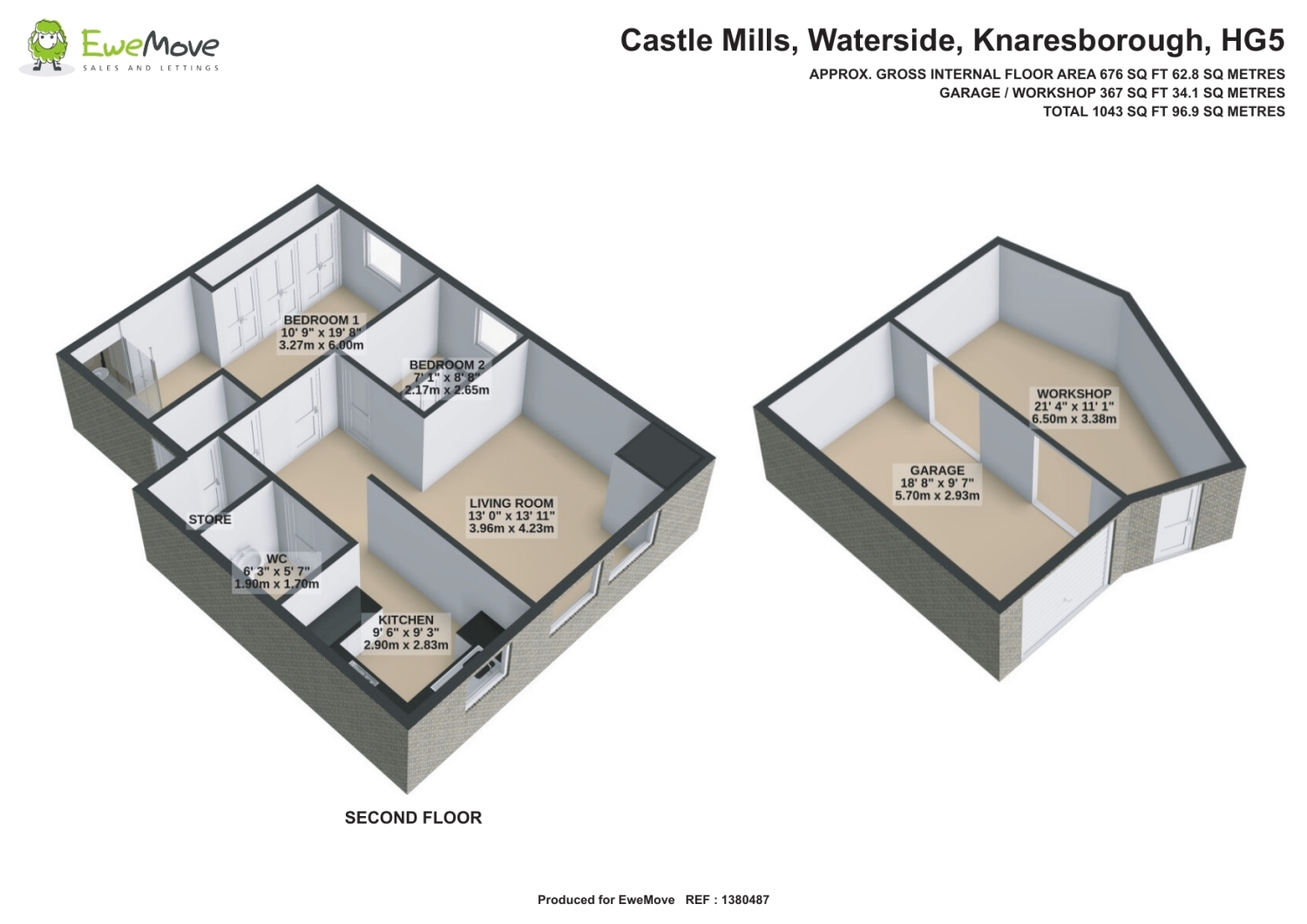 11, Castle Mills, Knaresborough floorplan