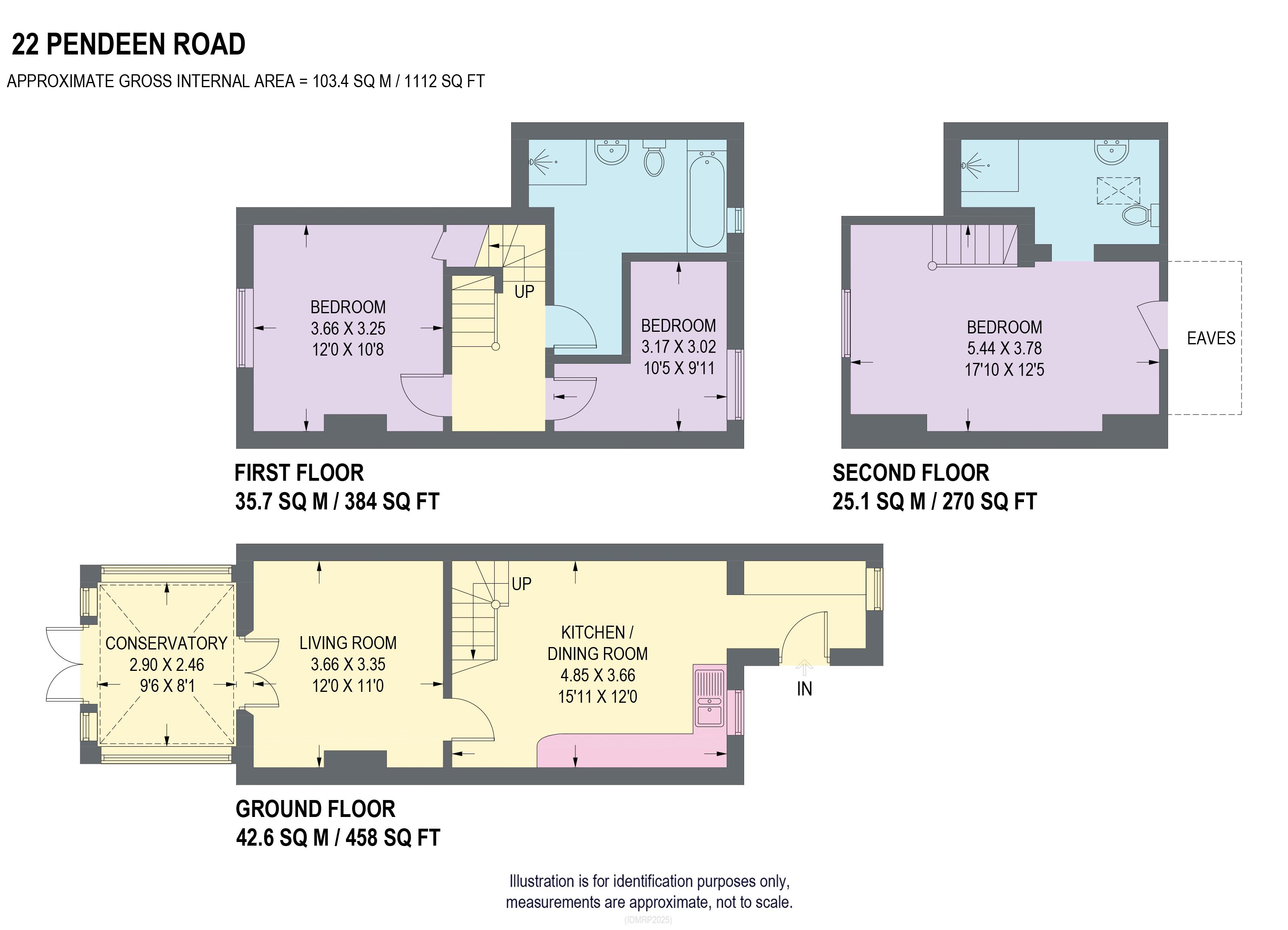 Pendeen Road, Sheffield floorplan