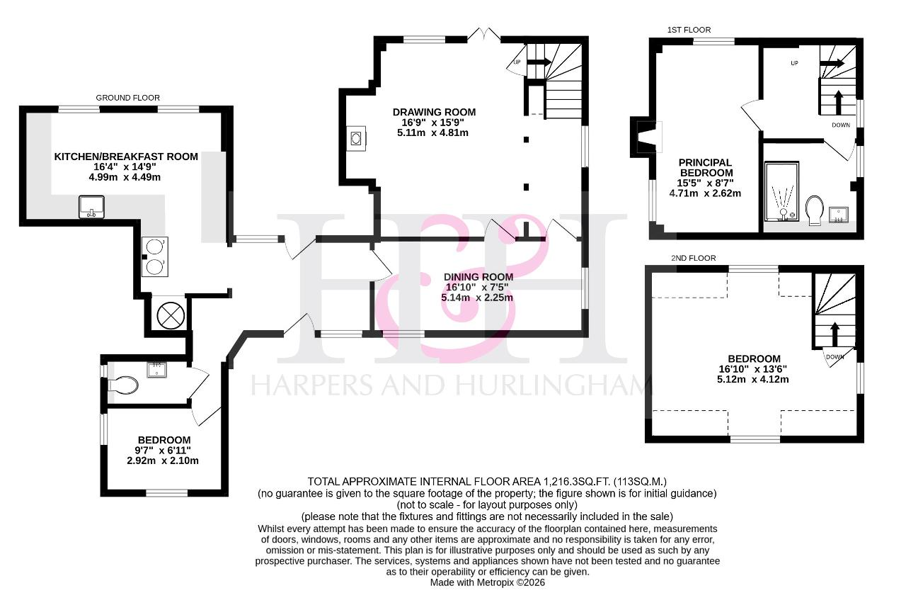 Mouse Hall, The Common, Sissinghurst floorplan