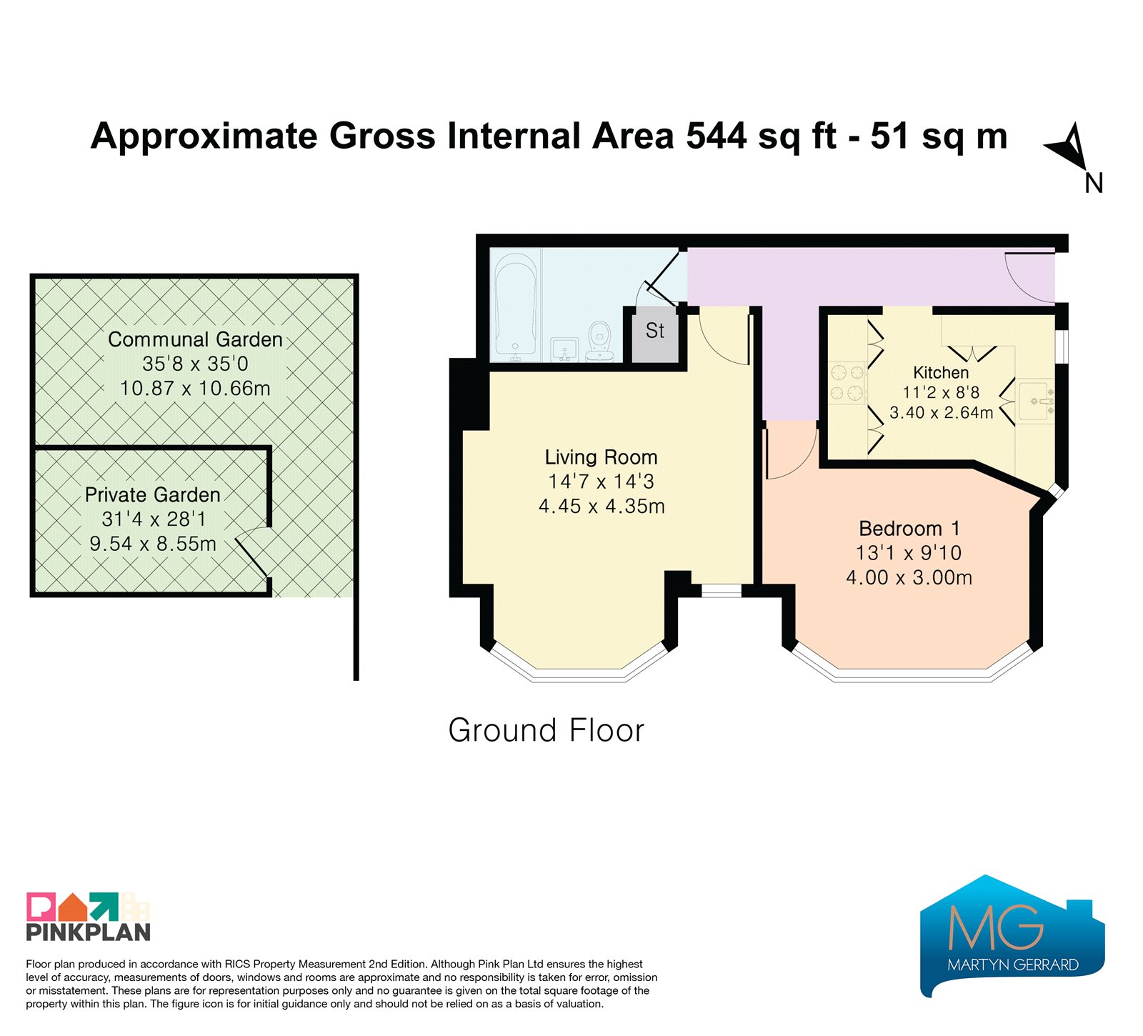7A,, Princes Avenue, London floorplan