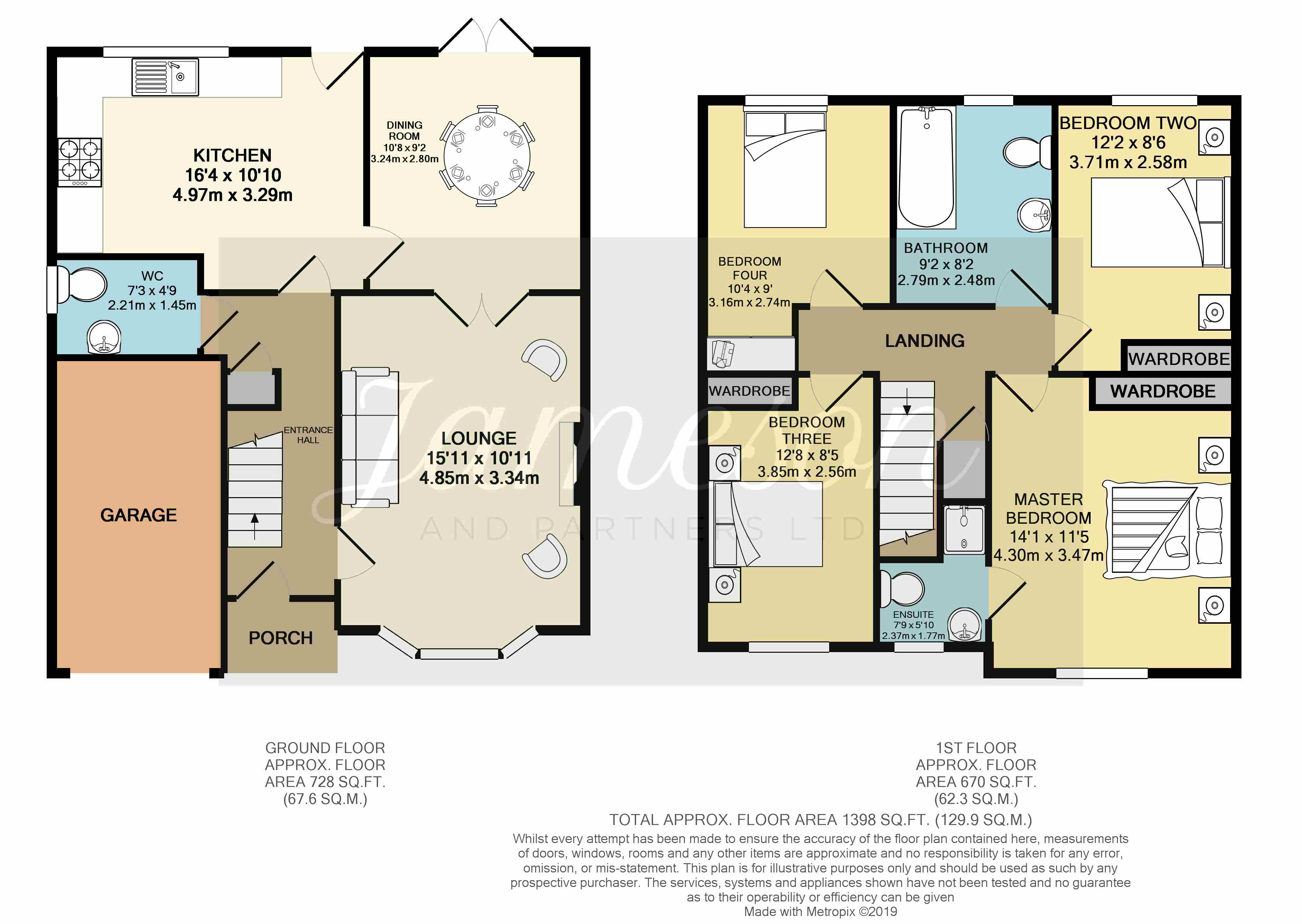 35J, Royal Oak Road, Manchester floorplan